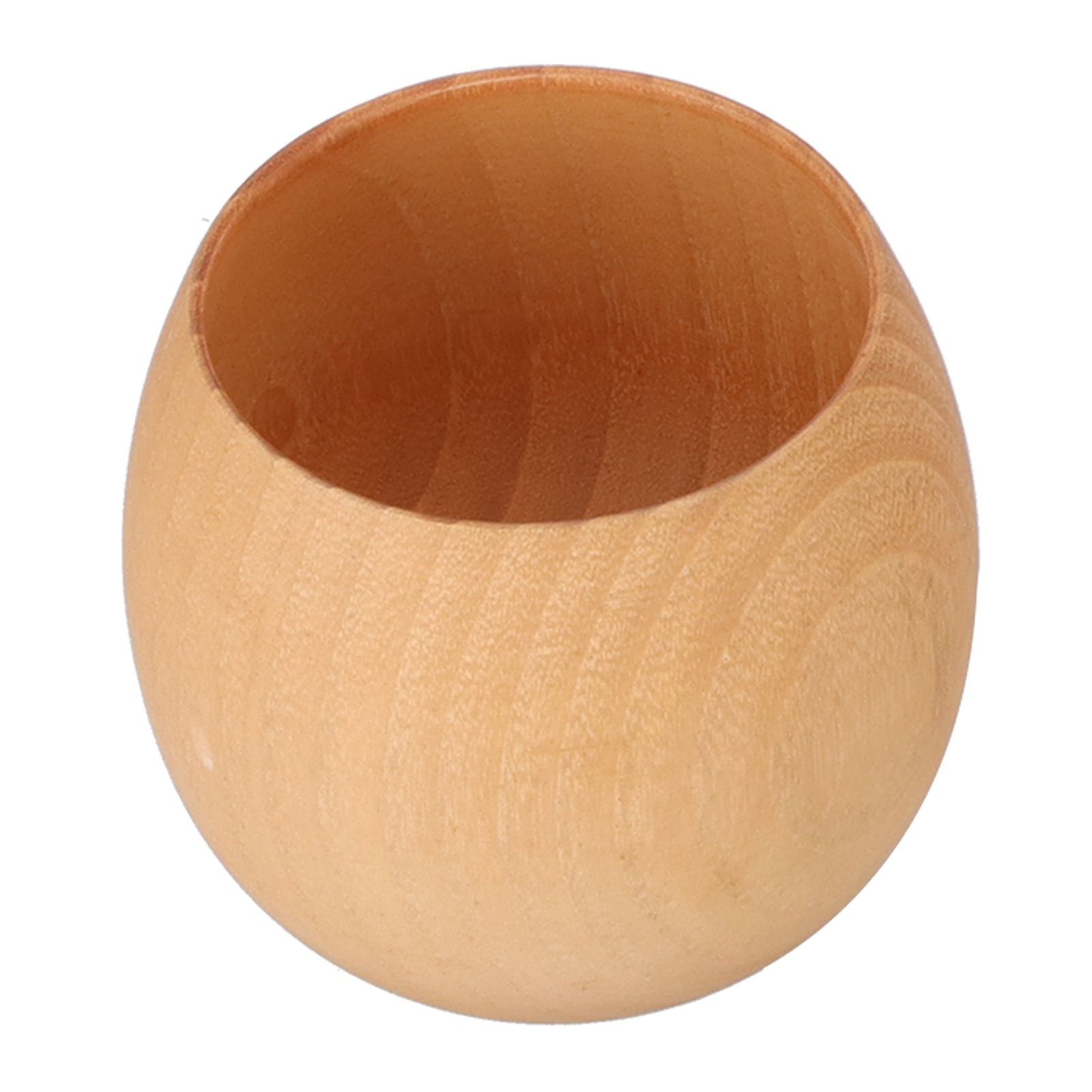 Wood Tea Set Wooden Natural Wooden Tea Cup with Cleaning Brush and Spoon for Home Tea Shop(Light Color Spoon Brush ) - Image 6