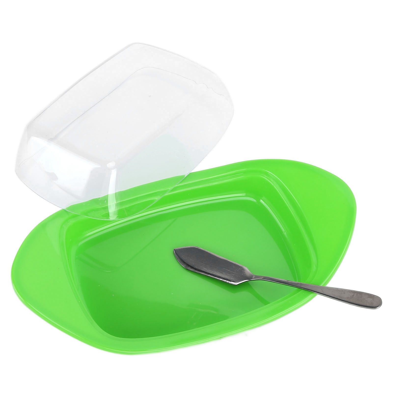 ShipShaped Butter Cutting Box with Cutting Knife and Lid Food Grade Chesse Container for Kitchen(Green ) - Image 4