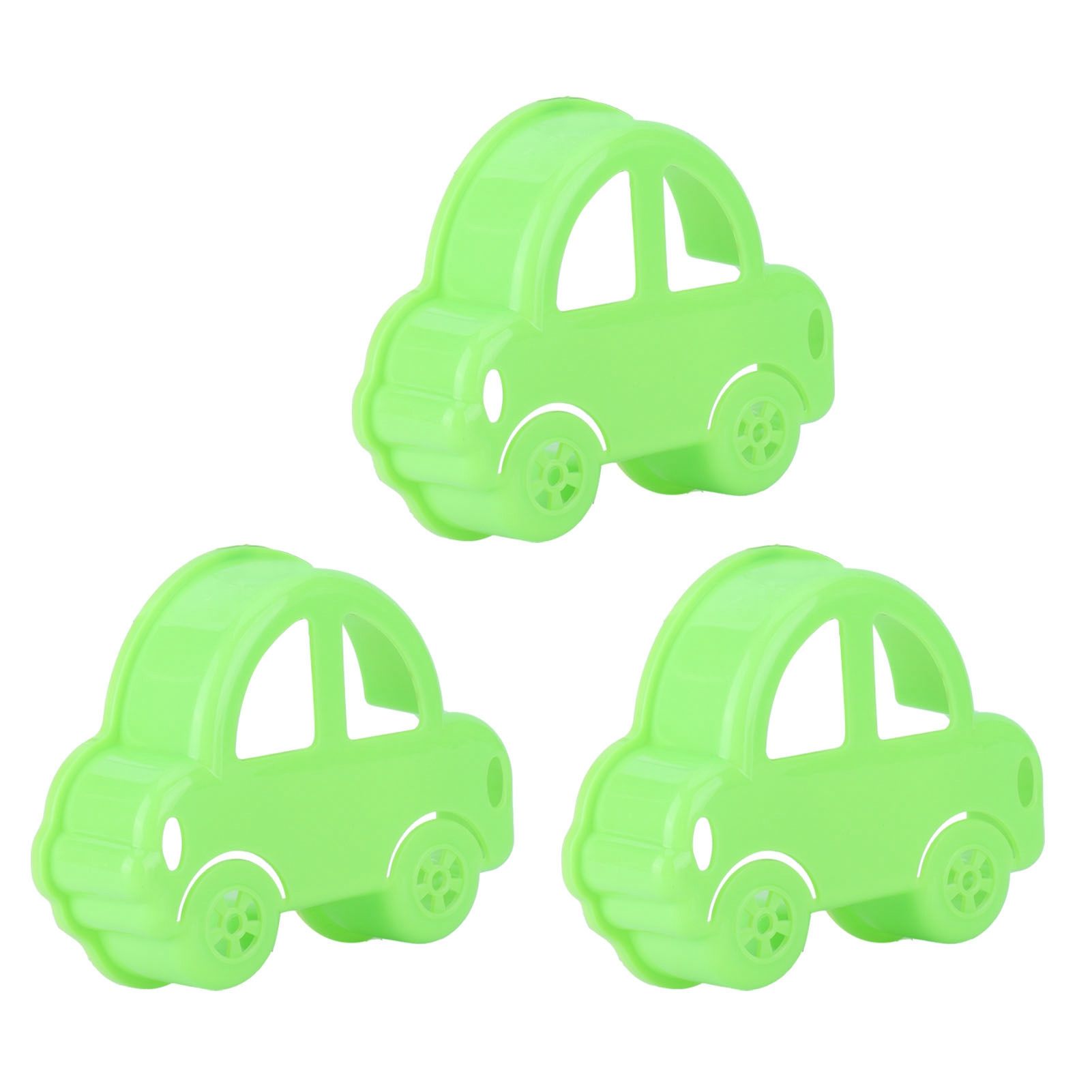 3Pcs Car Sandwich Cutter Food Grade Safe Convenient Easy Encourage Kids Cookie Mold - Image 3