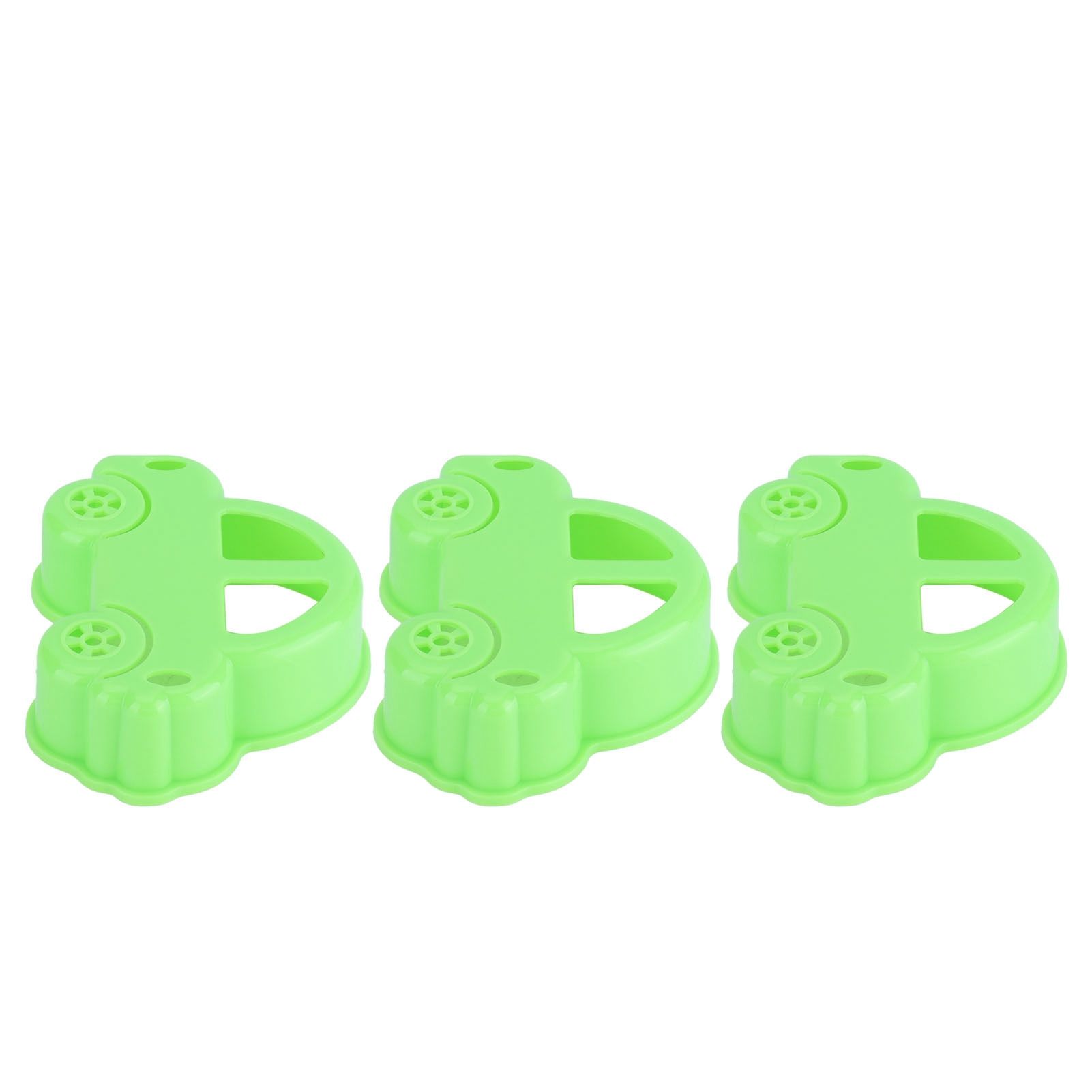 3Pcs Car Sandwich Cutter Food Grade Safe Convenient Easy Encourage Kids Cookie Mold - Image 5