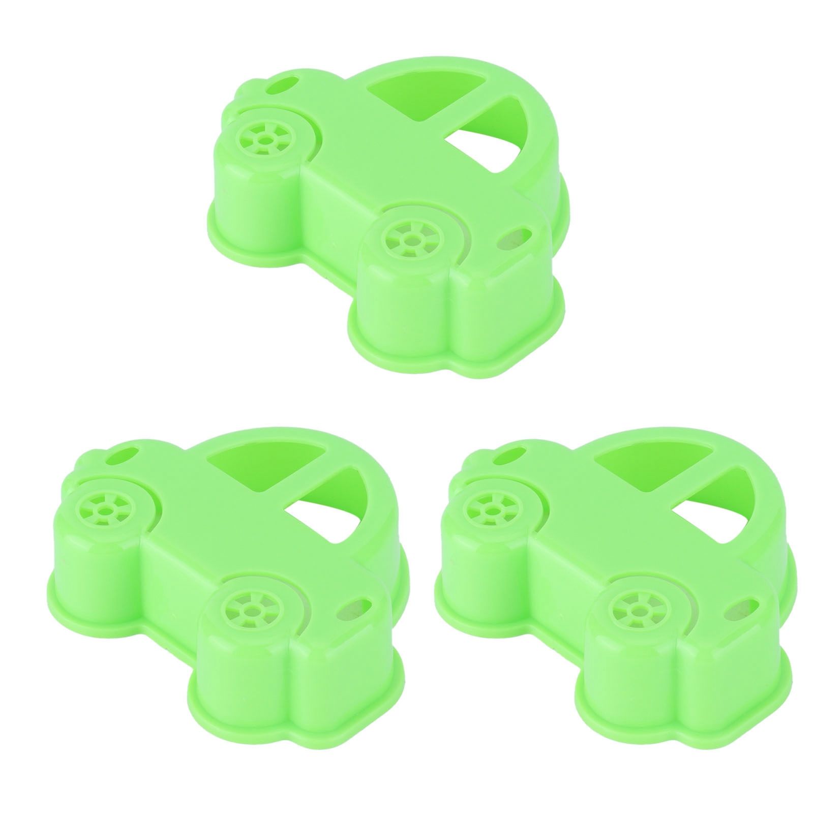 3Pcs Car Sandwich Cutter Food Grade Safe Convenient Easy Encourage Kids Cookie Mold - Image 6