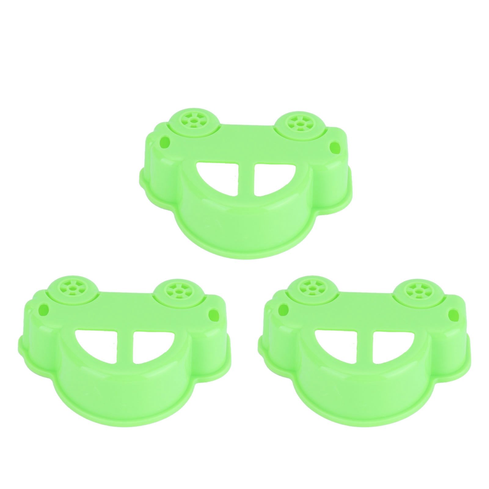3Pcs Car Sandwich Cutter Food Grade Safe Convenient Easy Encourage Kids Cookie Mold - Image 7