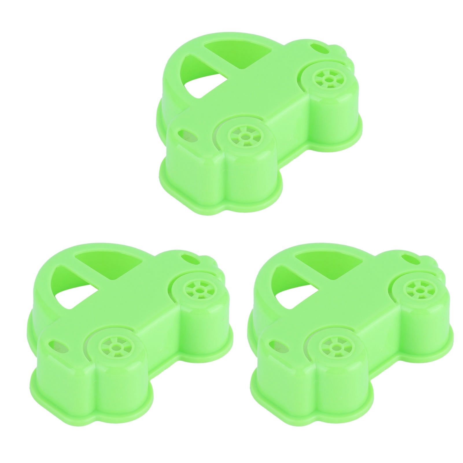 3Pcs Car Sandwich Cutter Food Grade Safe Convenient Easy Encourage Kids Cookie Mold - Image 8