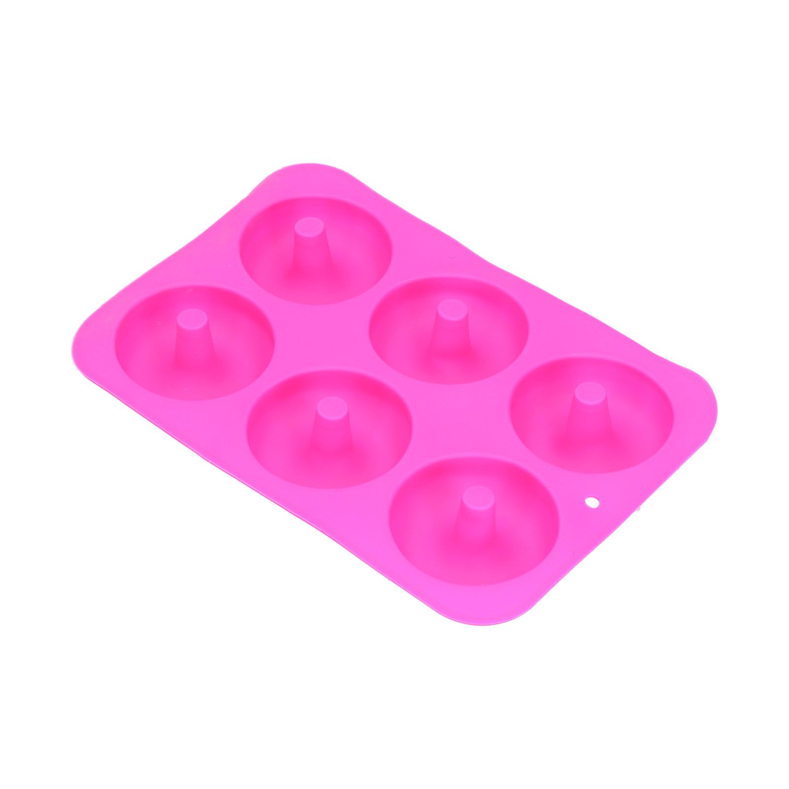 Donut Baking Pans 6 Grid Silicone Non Stick Donut Moulders for DIY Baking Lovers - Image 5