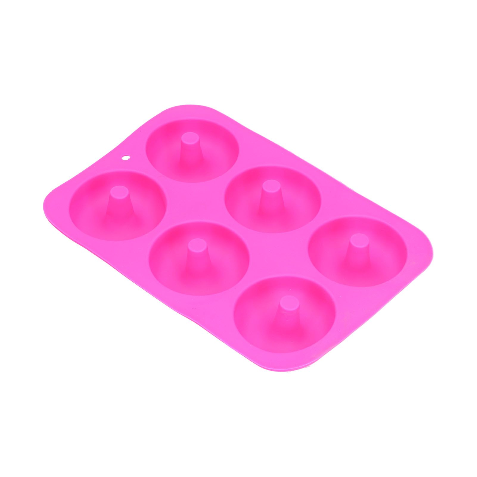 Donut Baking Pans 6 Grid Silicone Non Stick Donut Moulders for DIY Baking Lovers - Image 6