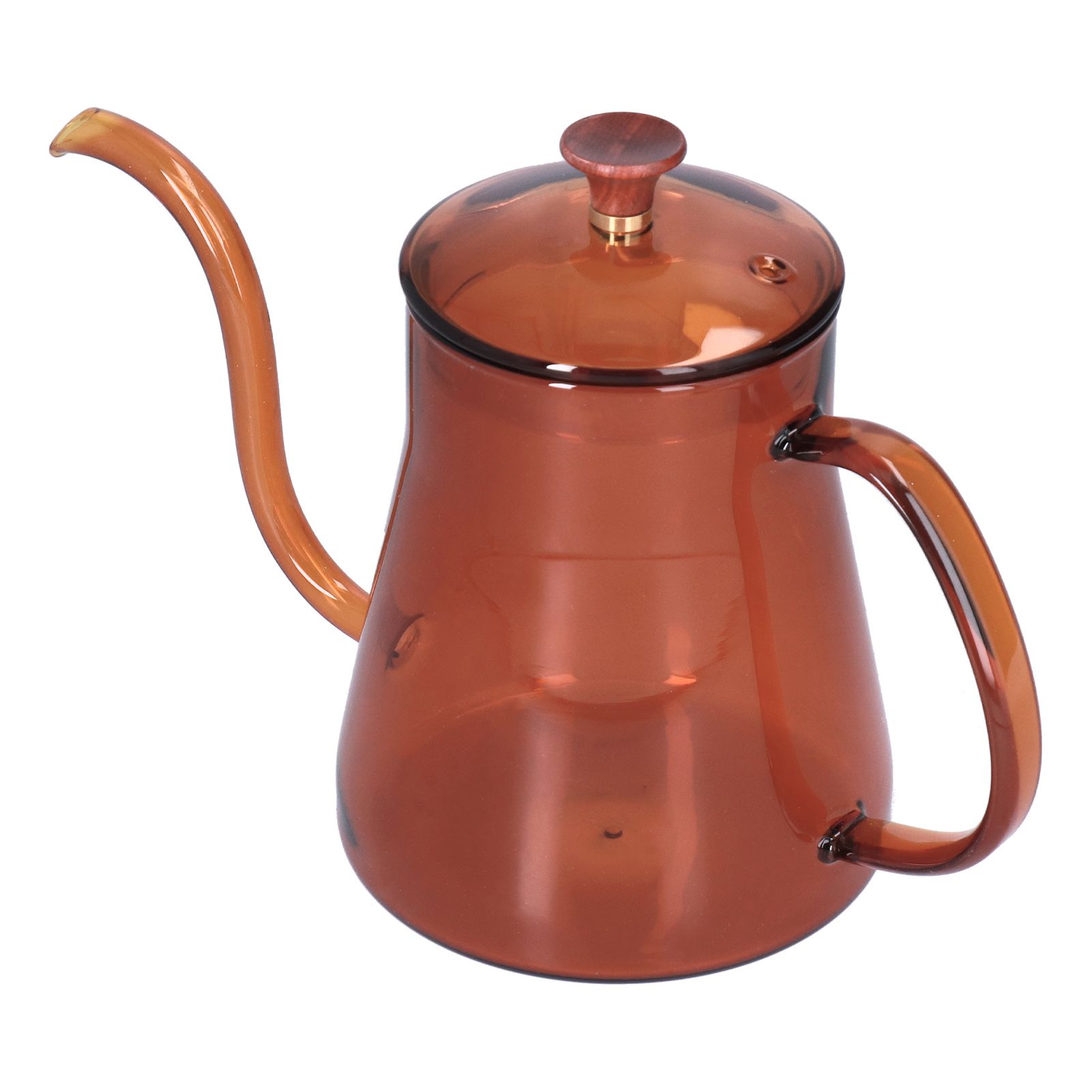 Coffee Kettle Glass Coffee Pot 600ML Coffee Drip Kettle Long Nozzle Kettle for Home KitchenCoffee - Image 5