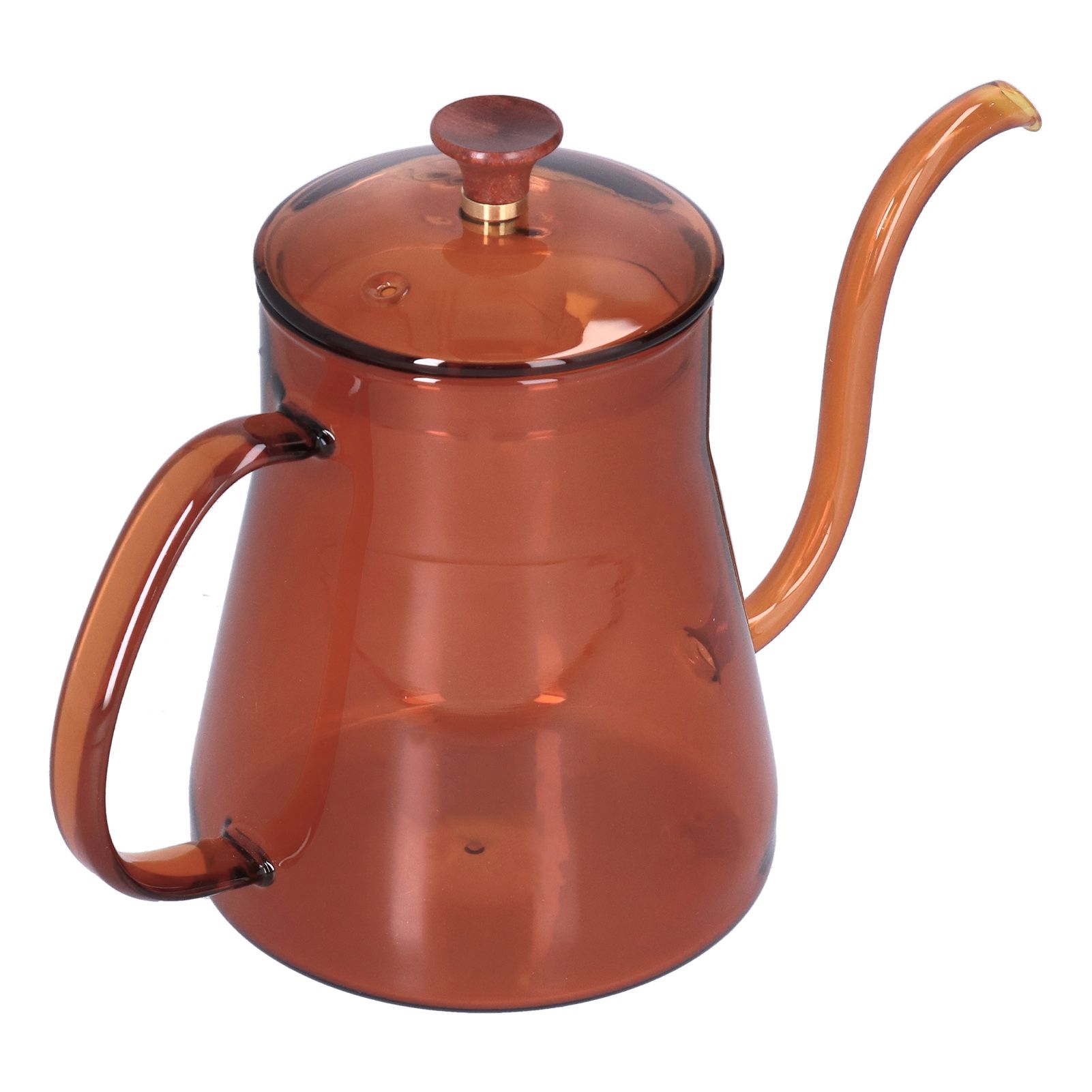 Coffee Kettle Glass Coffee Pot 600ML Coffee Drip Kettle Long Nozzle Kettle for Home KitchenCoffee - Image 7