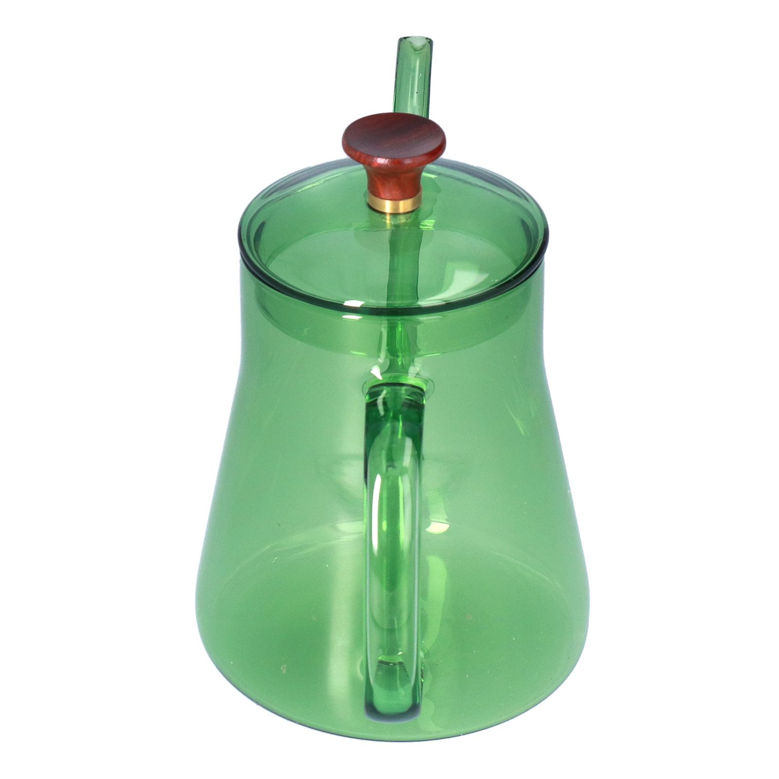 Long Spout Kettle Large Capacity Heat Resistant Easy to Clean Long Mouth Coffee PotGreen - Image 6