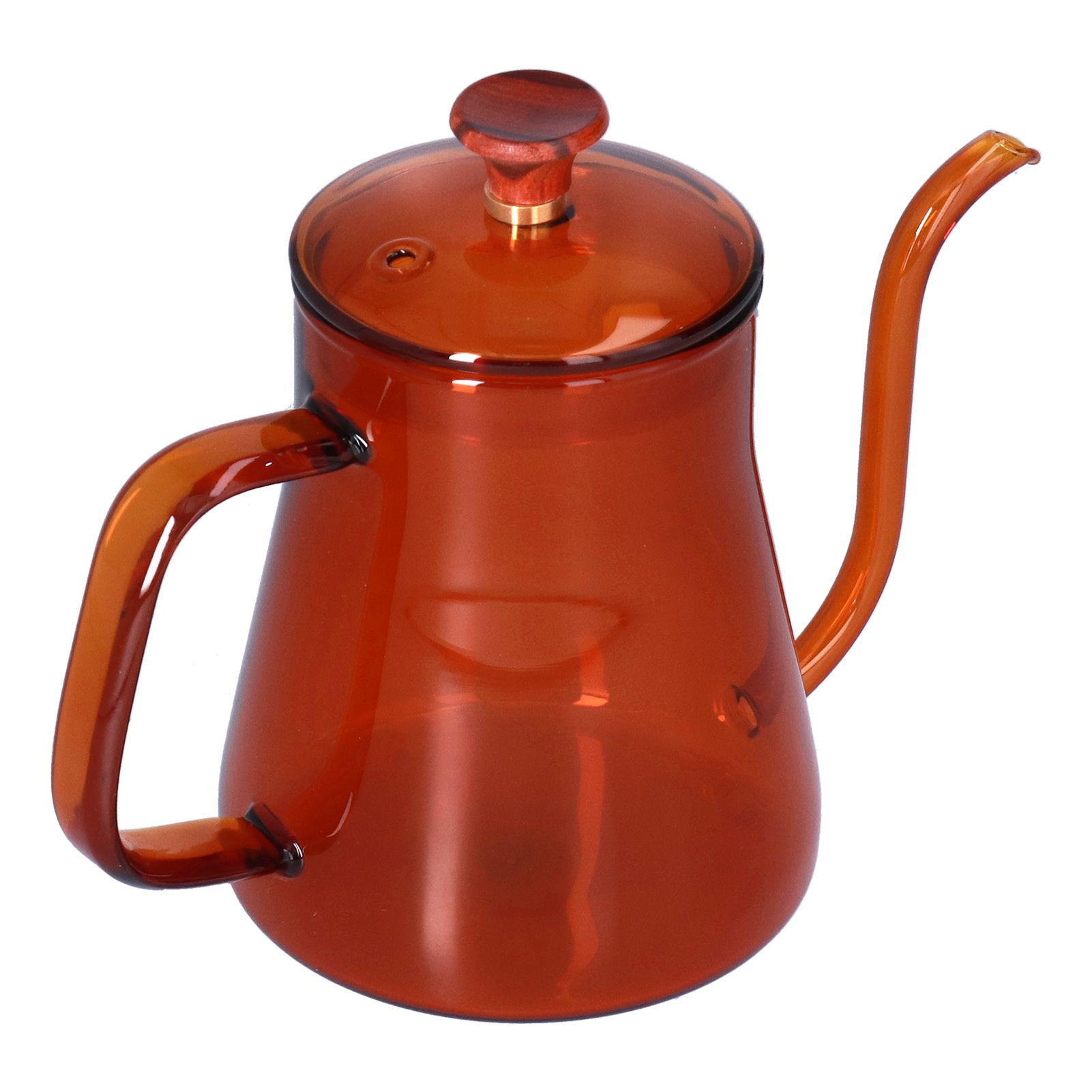 Long Spout Kettle Large Capacity Heat Resistant Easy to Clean Long Mouth Coffee PotCoffee - Image 7