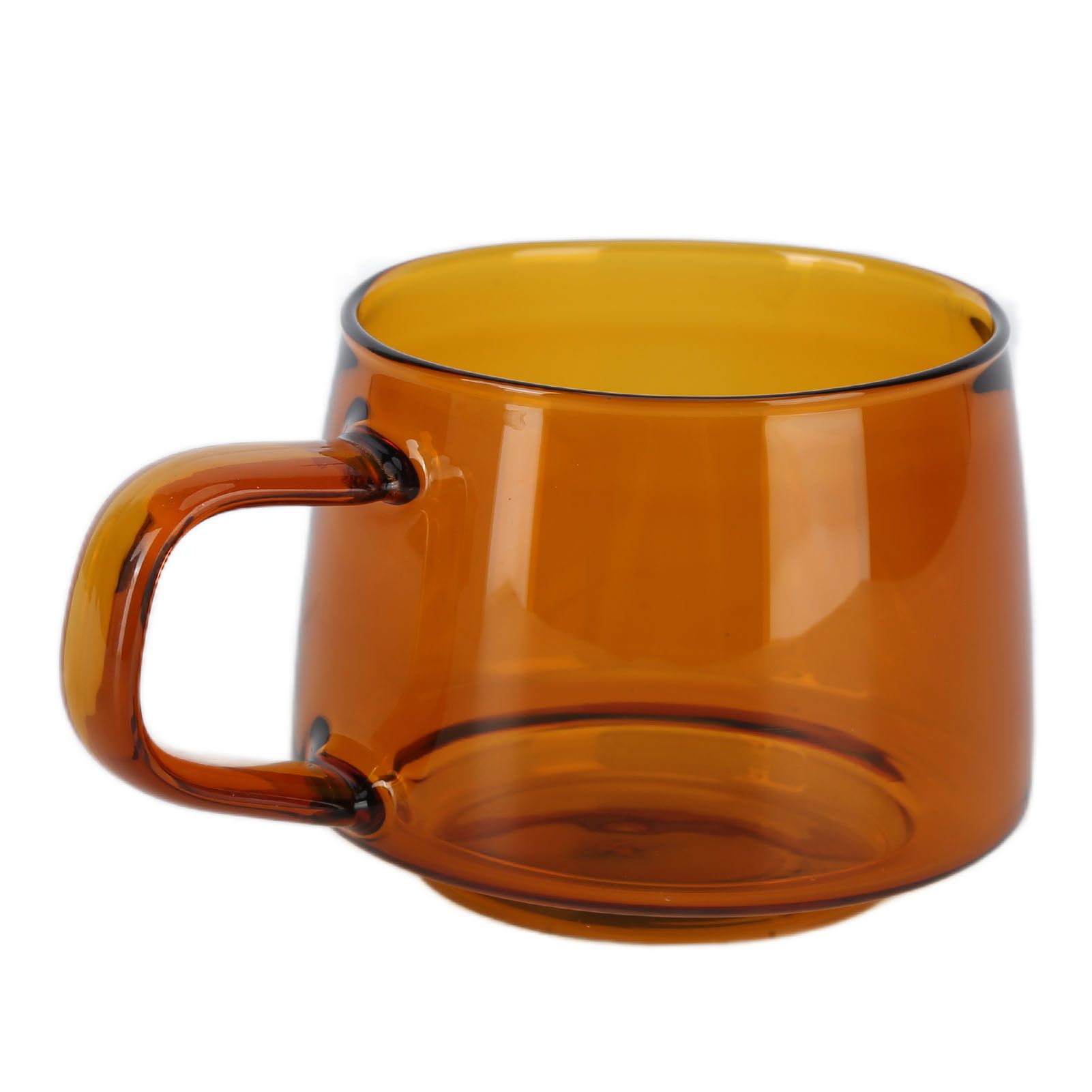 Transparent Coffee Cup 250ML Borosilicate Cup Glass Tea Water Milk Mug with HandleSuccinite - Image 1