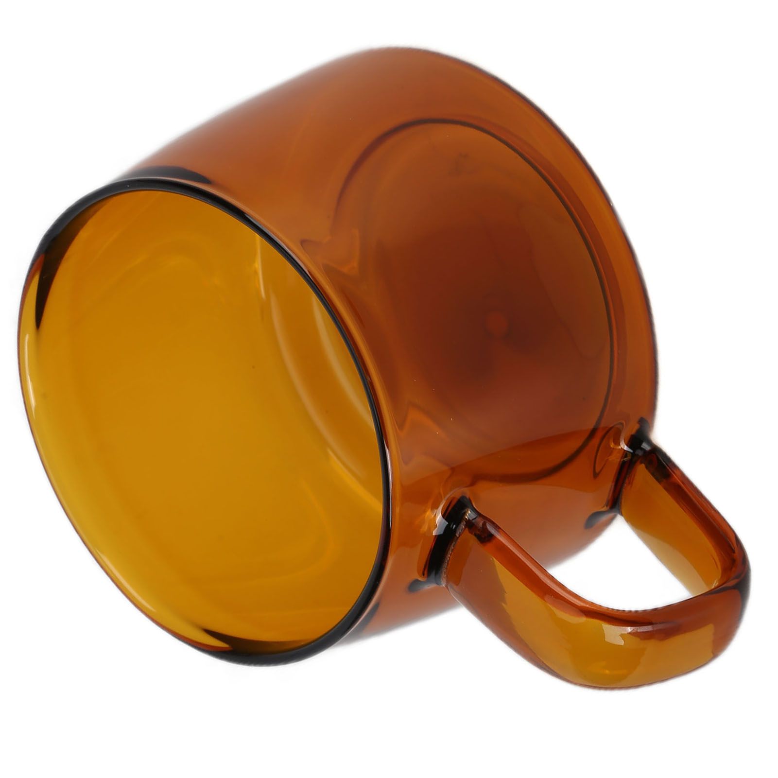 Transparent Coffee Cup 250ML Borosilicate Cup Glass Tea Water Milk Mug with HandleSuccinite - Image 3