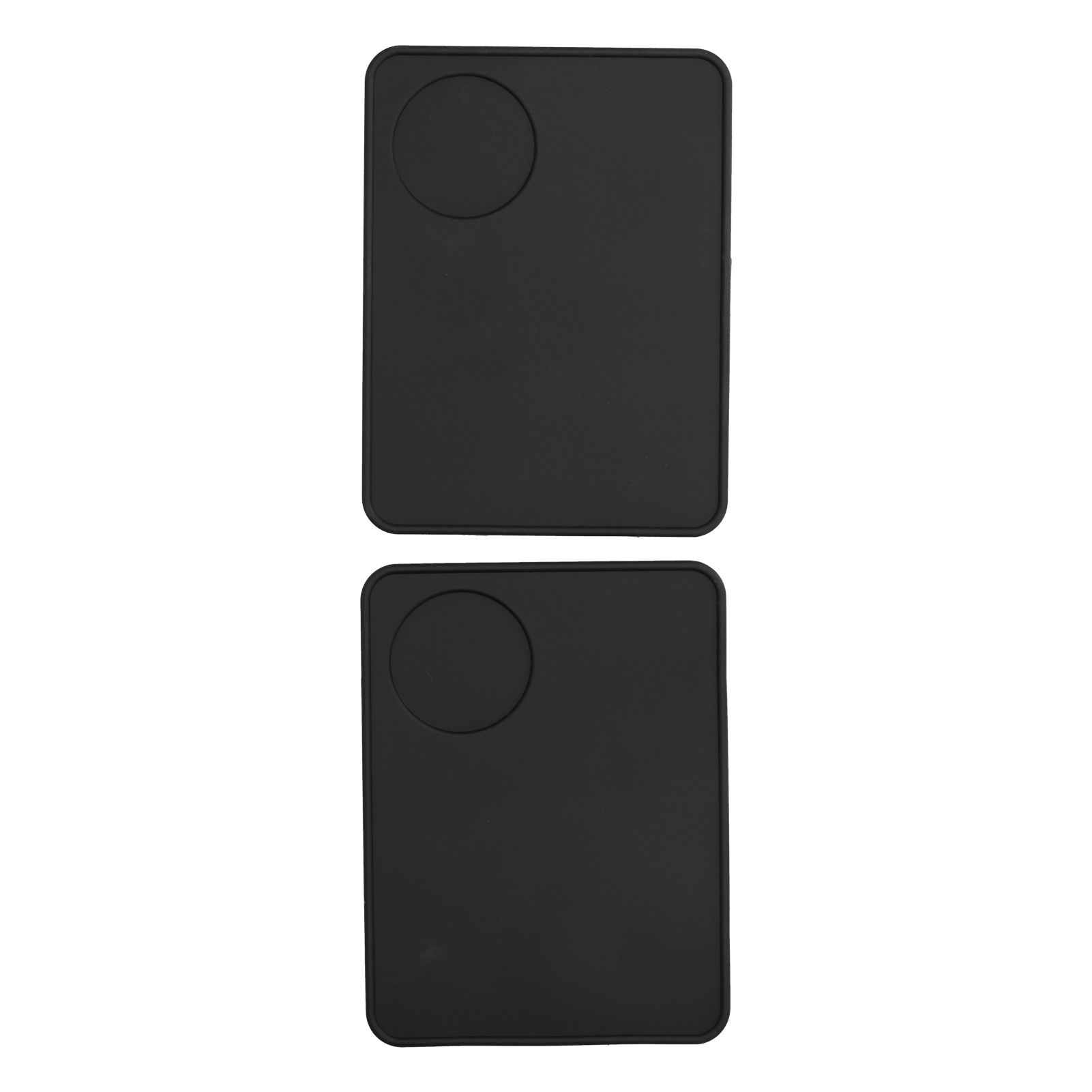 2 Pcs Coffee Tamper Mat Anti Slip Silicone Coffee Powder Tamping Pad for Home Kitchen Bar - Image 2
