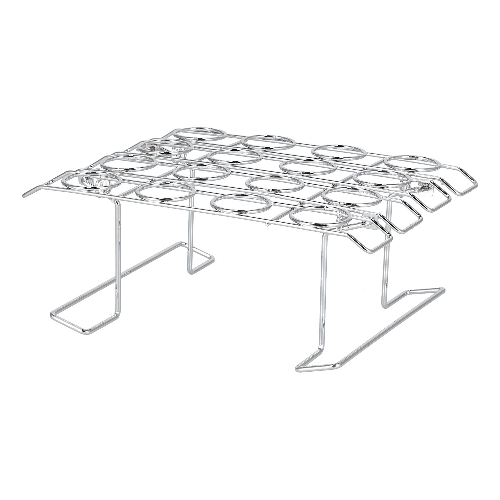 Foldable Cupcake Cone Rack 16 Holes Ice Cream Display Stand Storage Shelf for Party Birthday - Image 1