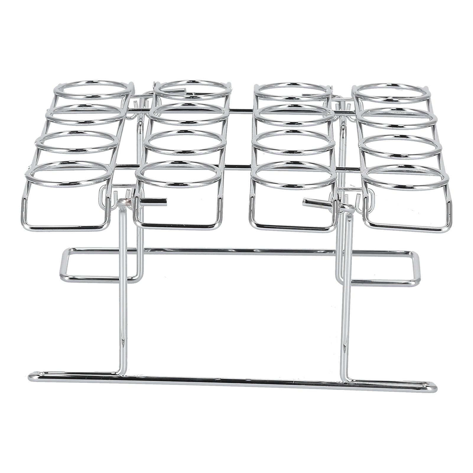 Foldable Cupcake Cone Rack 16 Holes Ice Cream Display Stand Storage Shelf for Party Birthday - Image 2