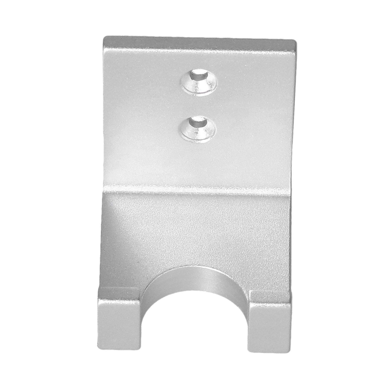 Bottomless Portafilter Rack Aluminum Alloy Viscose Perforated Dual Purpose Coffee Tamper Wall RackSilver - Image 4