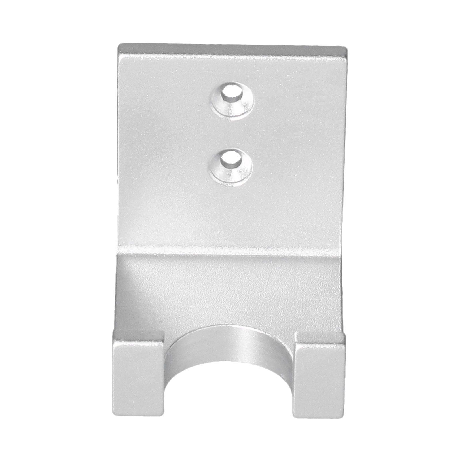 Bottomless Portafilter Rack Aluminum Alloy Viscose Perforated Dual Purpose Coffee Tamper Wall RackSilver - Image 7