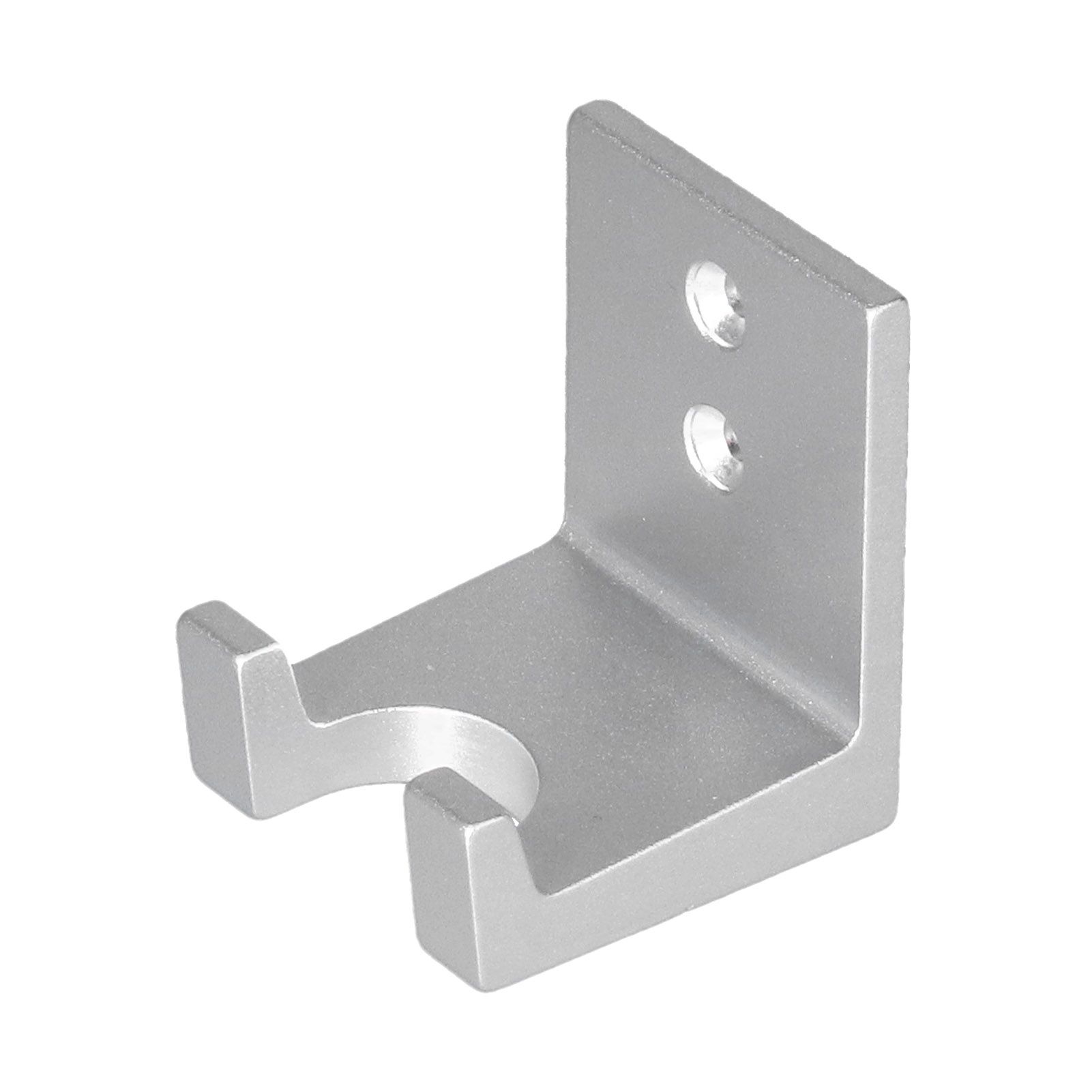 Bottomless Portafilter Rack Aluminum Alloy Viscose Perforated Dual Purpose Coffee Tamper Wall RackSilver - Image 8