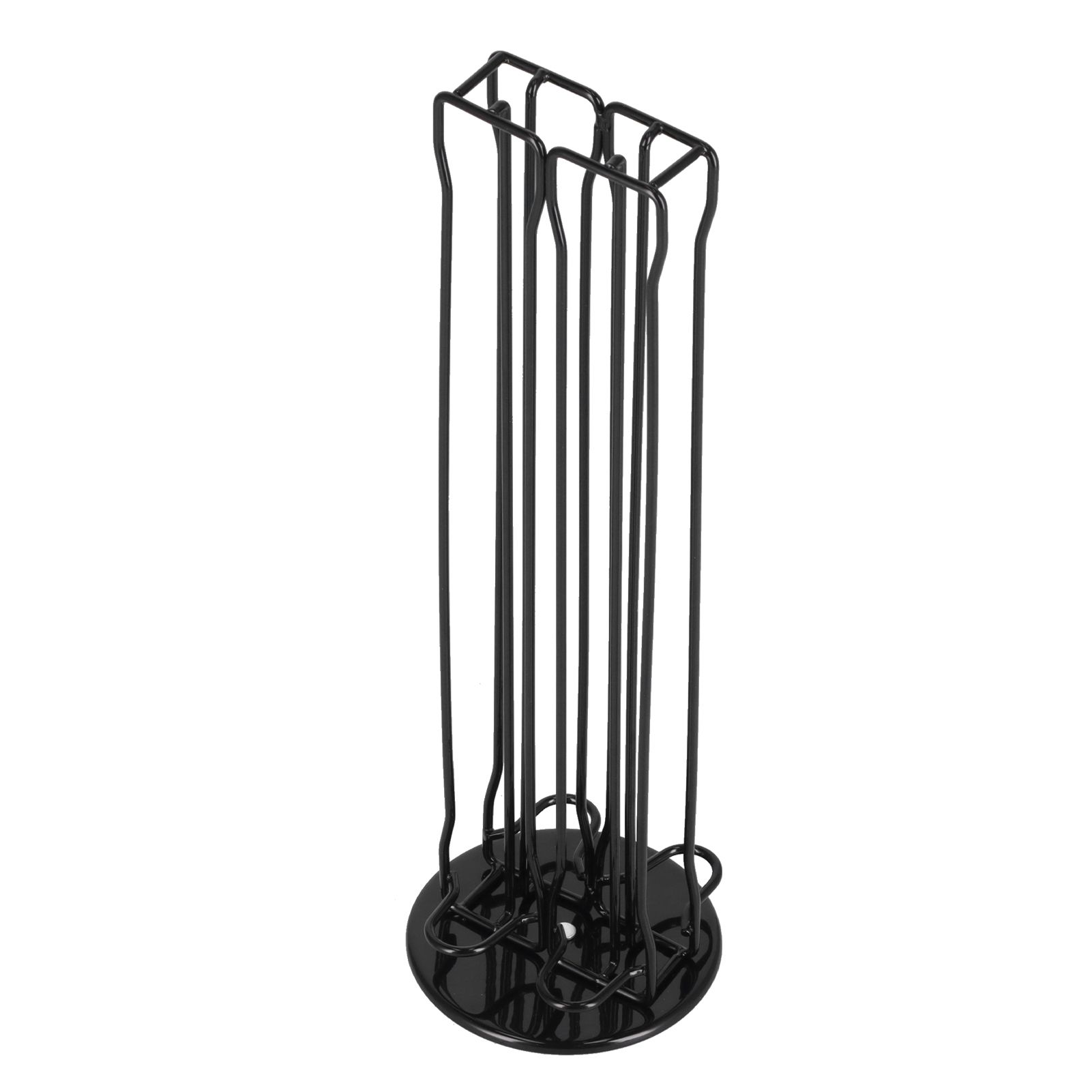 Coffee Capsule Rack 360° Rotatable Metal Coffee Capsules Holder Rack Simple Design Holds 40 Coffee Pods for Coffee Capsule Storage - Image 2