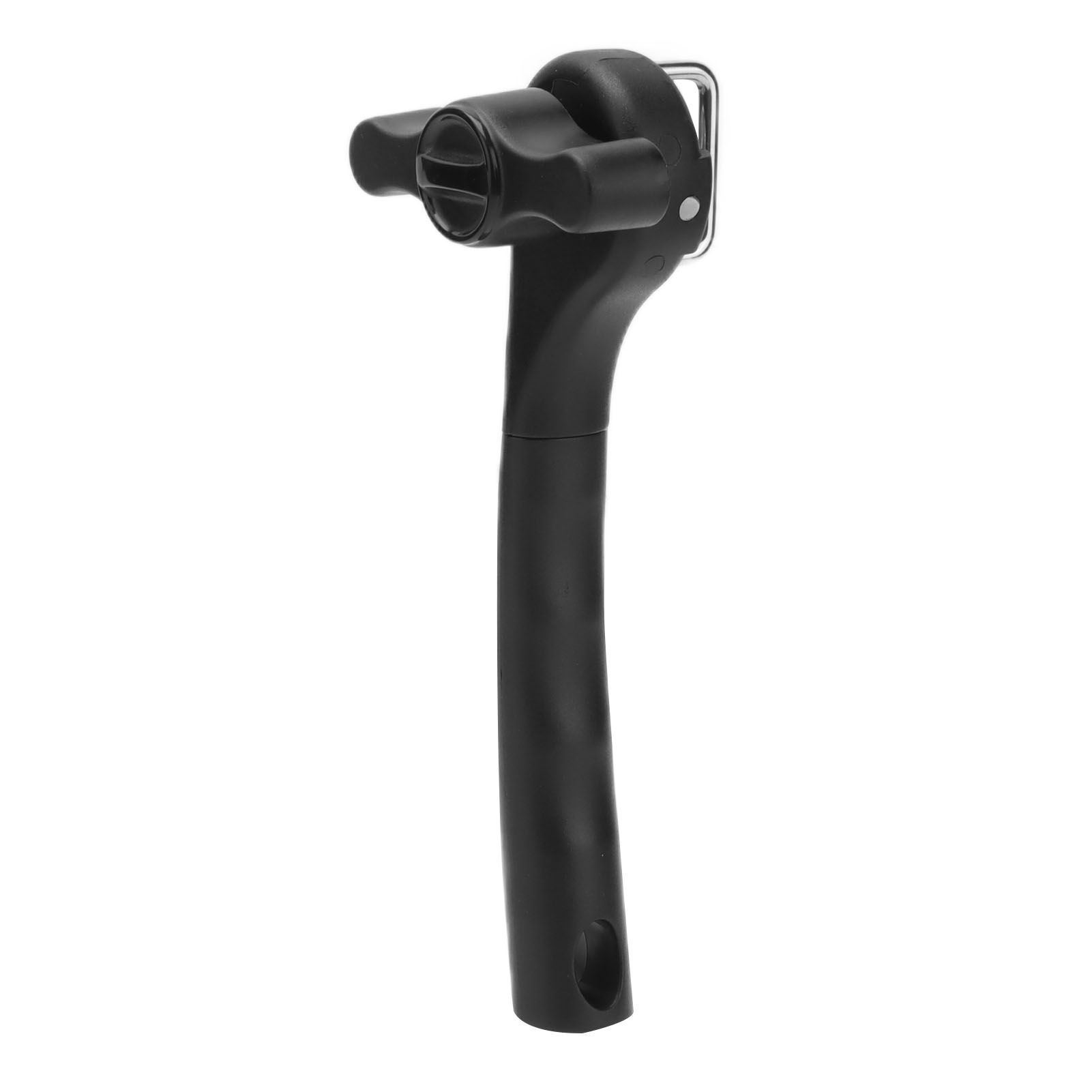 Manual Can Opener Stainless Steel Single Handle Side Open Safety Can Opener for Home CampingBlack - Image 3