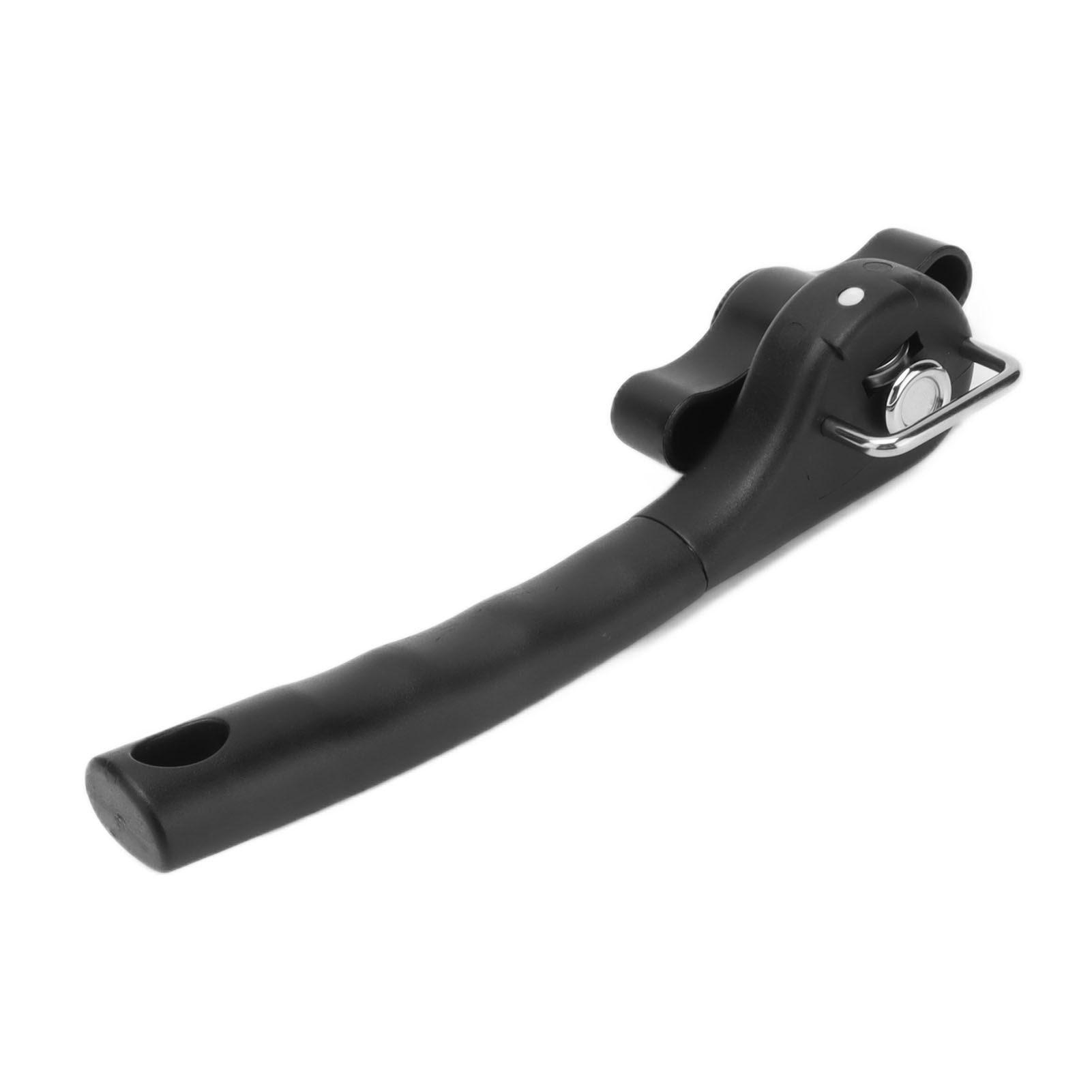 Manual Can Opener Stainless Steel Single Handle Side Open Safety Can Opener for Home CampingBlack - Image 4