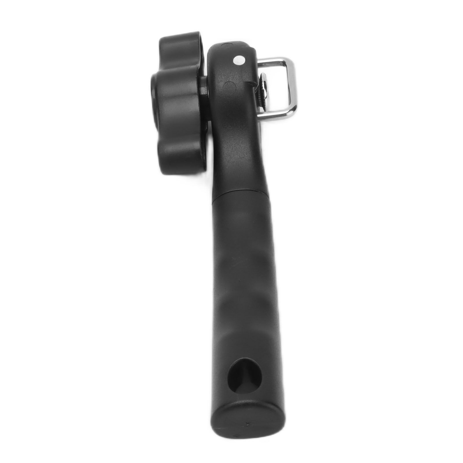Manual Can Opener Stainless Steel Single Handle Side Open Safety Can Opener for Home CampingBlack - Image 5
