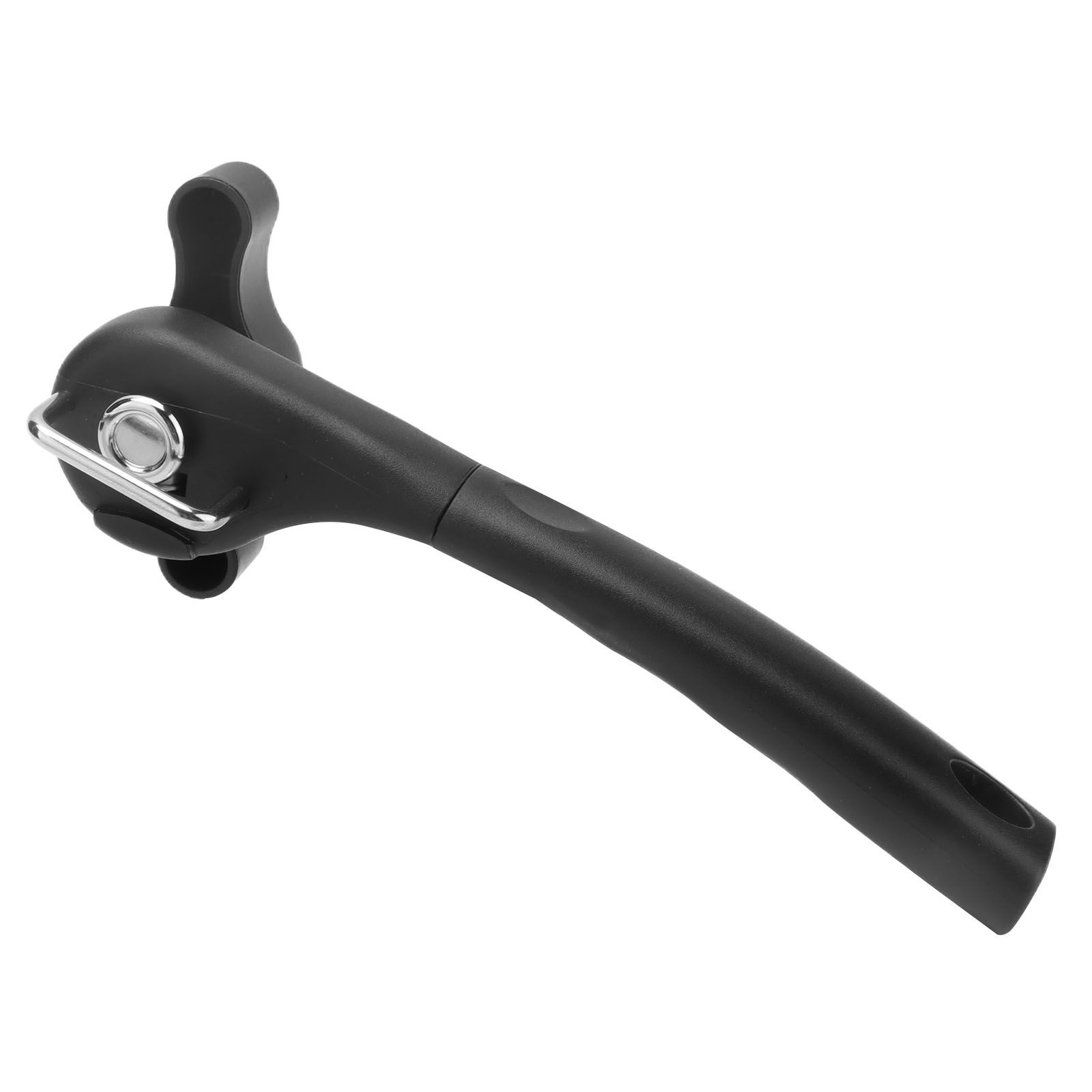 Manual Can Opener Stainless Steel Single Handle Side Open Safety Can Opener for Home CampingBlack - Image 6