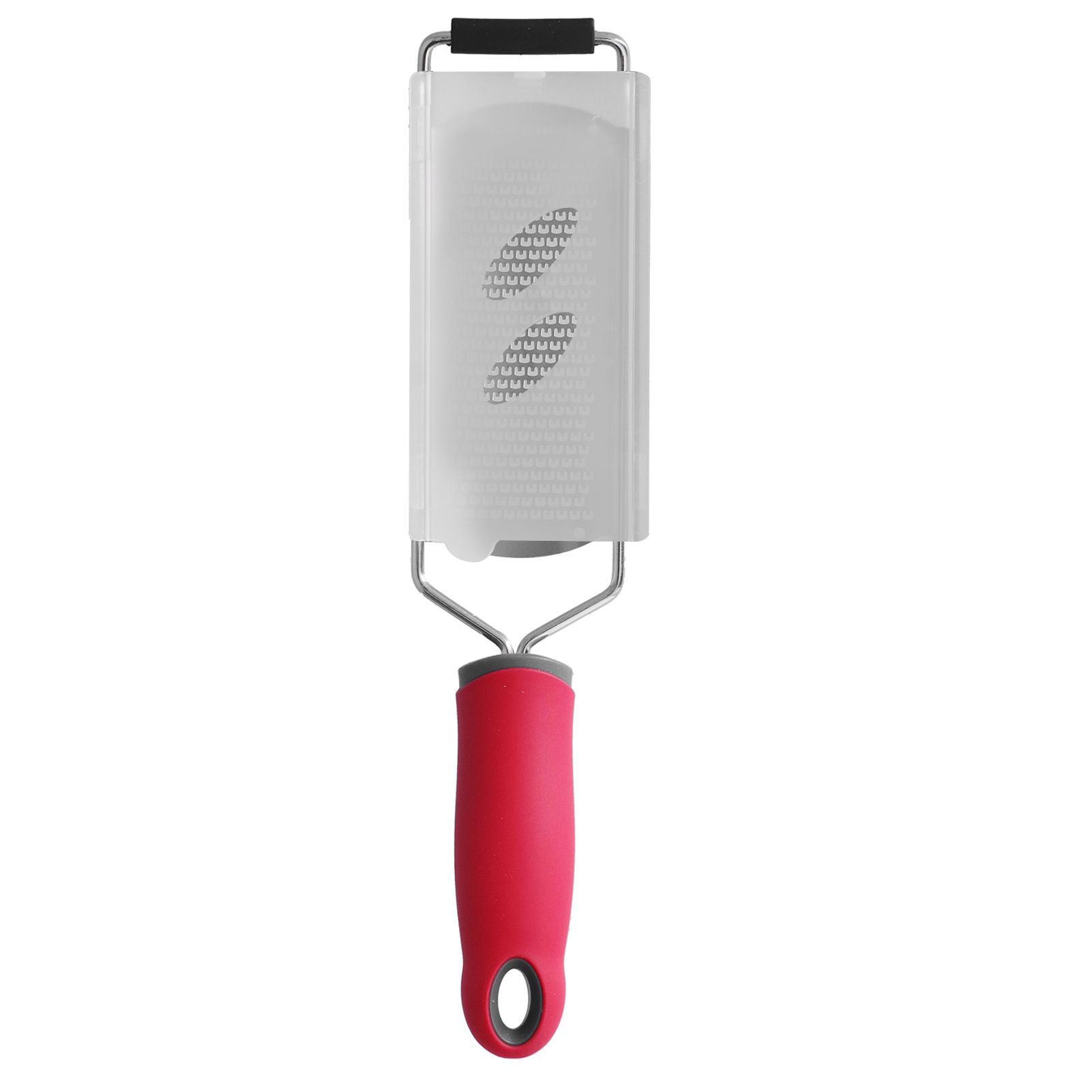 Stainless Steel Cheese Grater Multifucntional Lemon Chocolate Zester with Non Slip HandleFine Teeth - Image 1