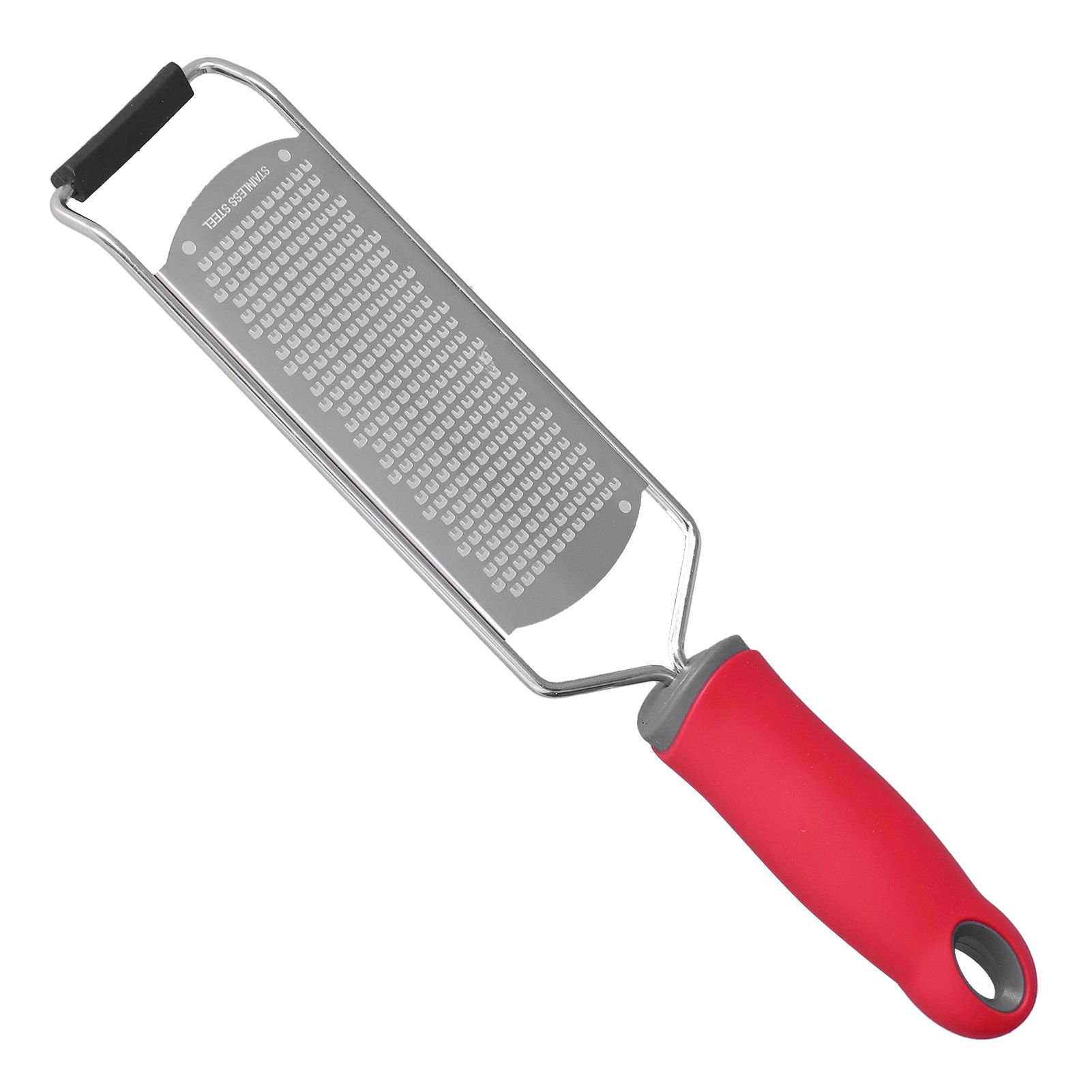 Stainless Steel Cheese Grater Multifucntional Lemon Chocolate Zester with Non Slip HandleFine Teeth - Image 2
