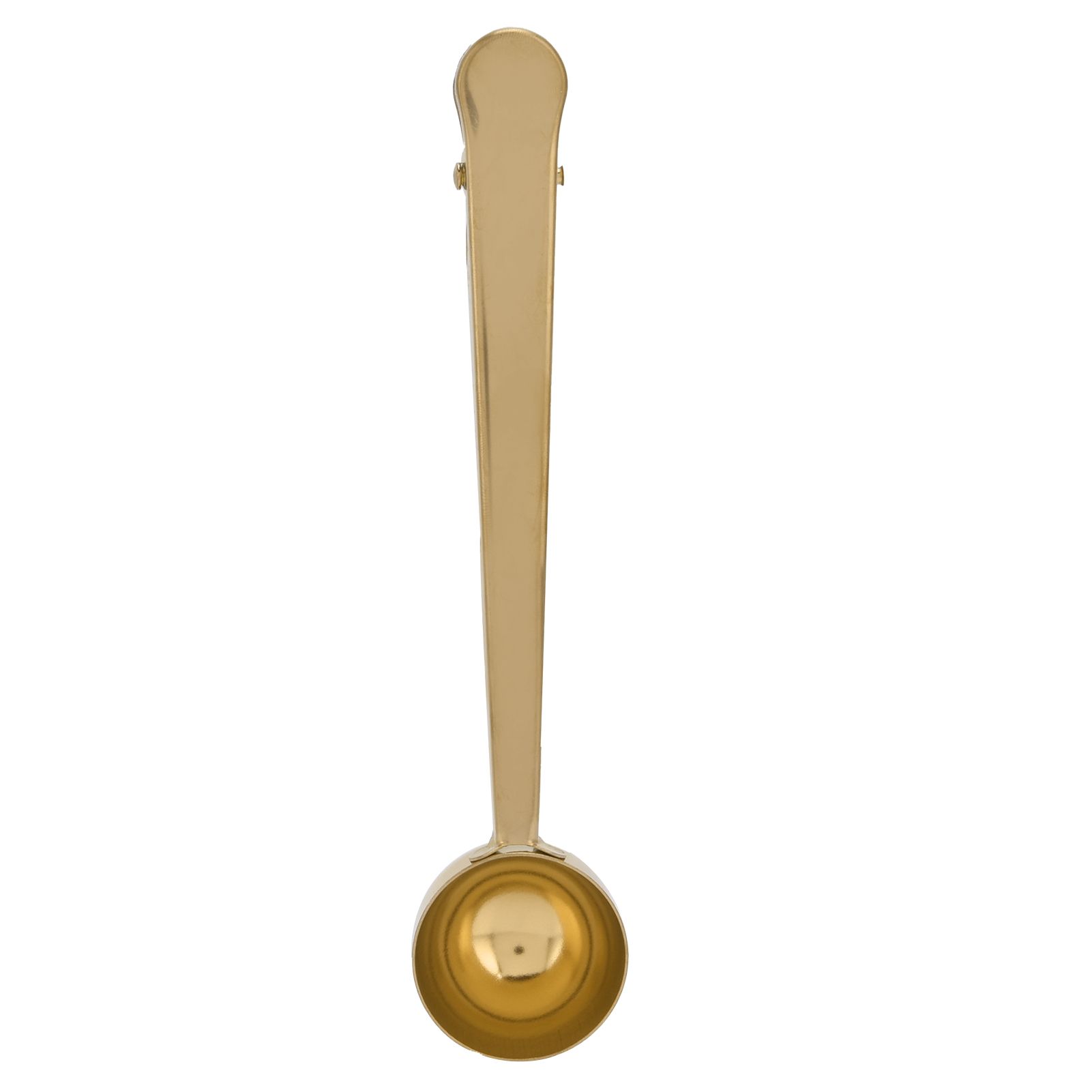 Stainless Steel Coffee Clip Spoon Multifunctional Milk Powder Measuring Spoon for HomeGolden - Image 1