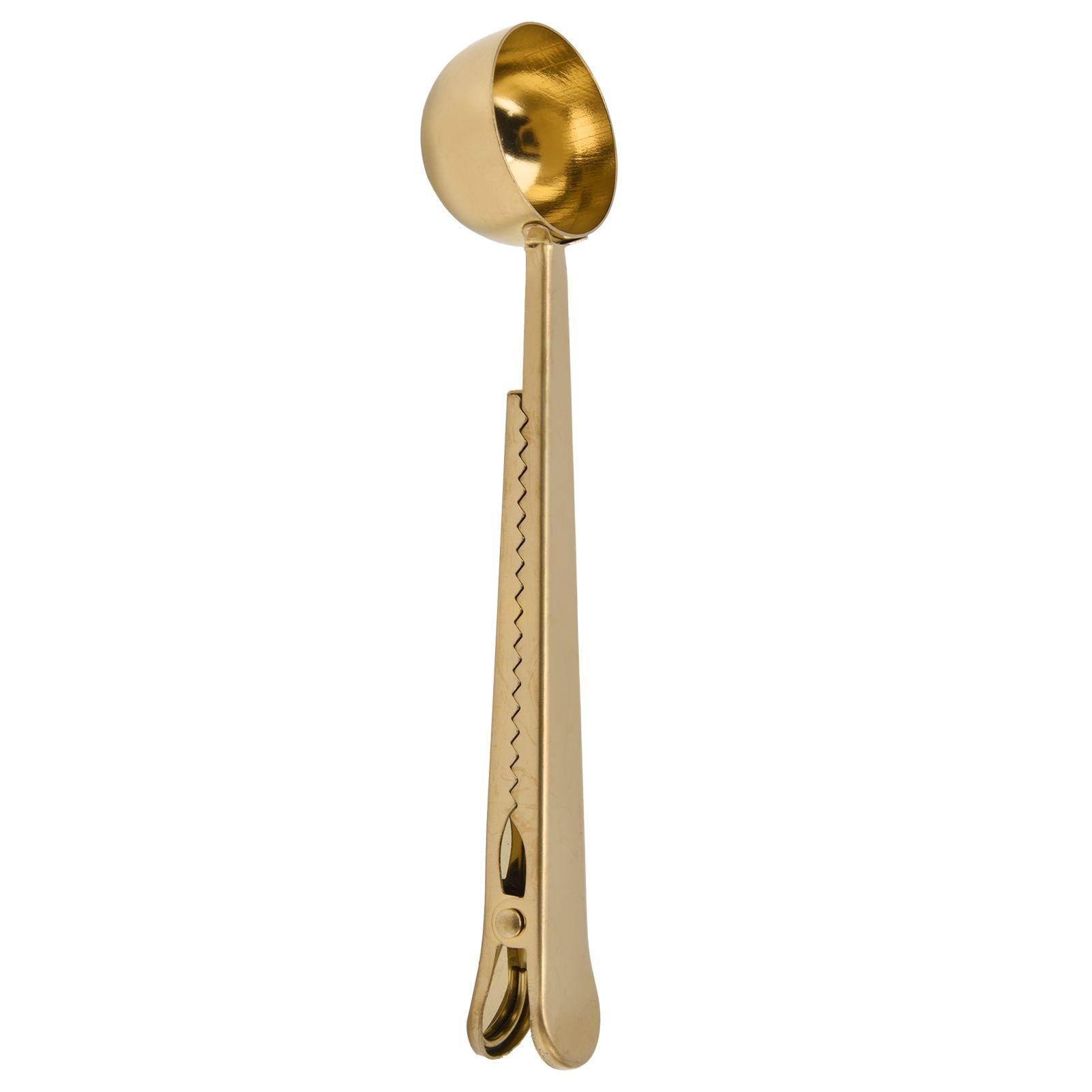 Stainless Steel Coffee Clip Spoon Multifunctional Milk Powder Measuring Spoon for HomeGolden - Image 3