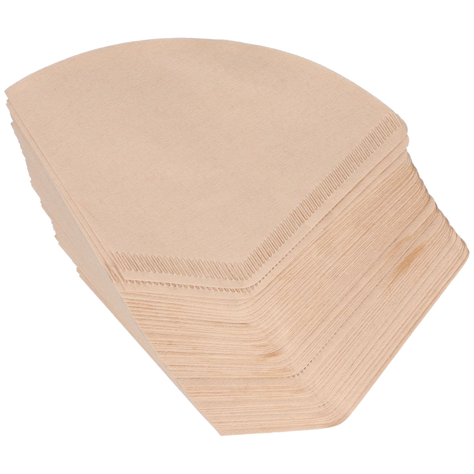 100Pcs/Bag Fan Shaped Coffee Filter Paper Wood Pulp Filter Paper Coffee Making Accessory - Image 2