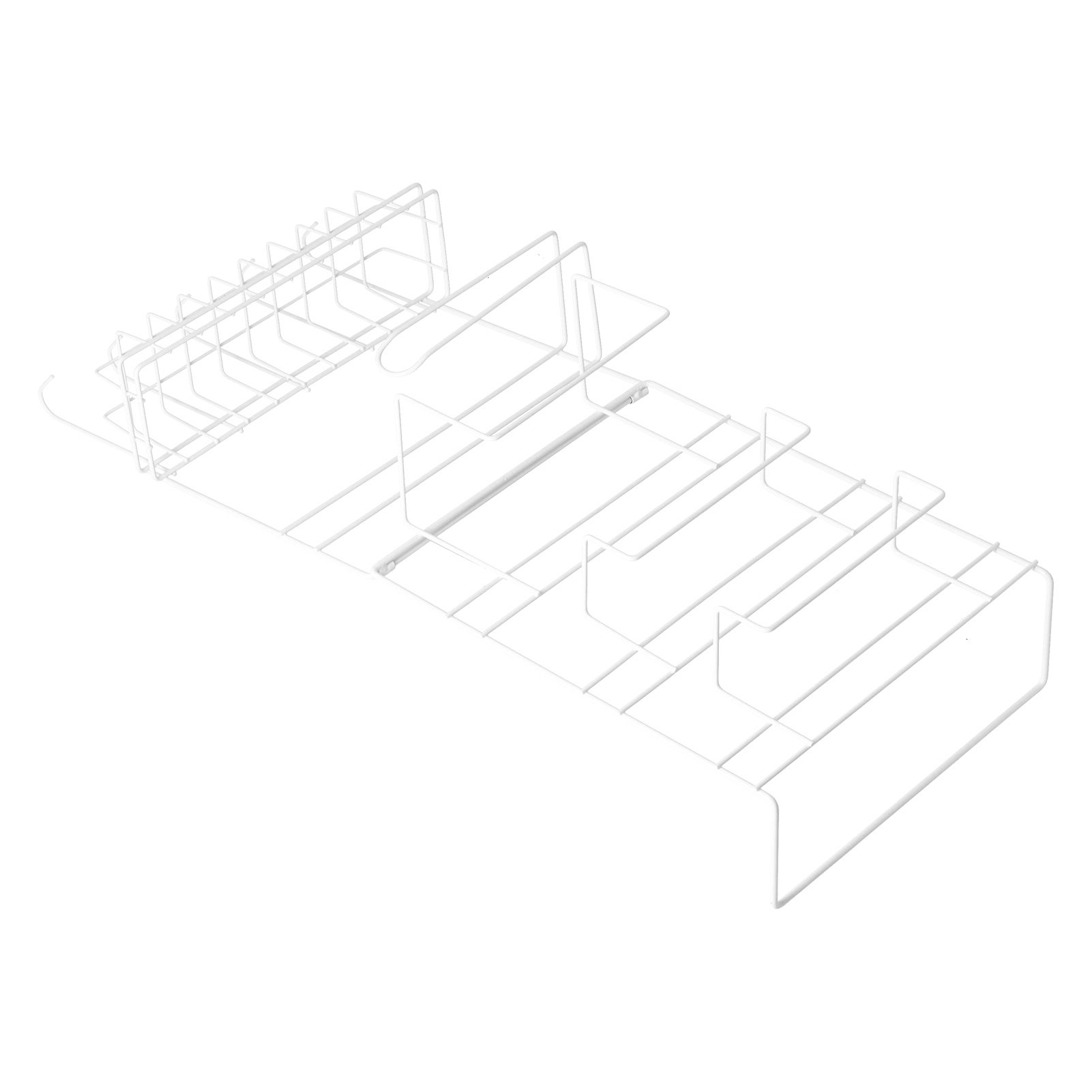 Refrigerator Storage Rack Iron Durable Side Wall Mounted Mini Fridge Organizer for Home Kitchen Restaurant - Image 5