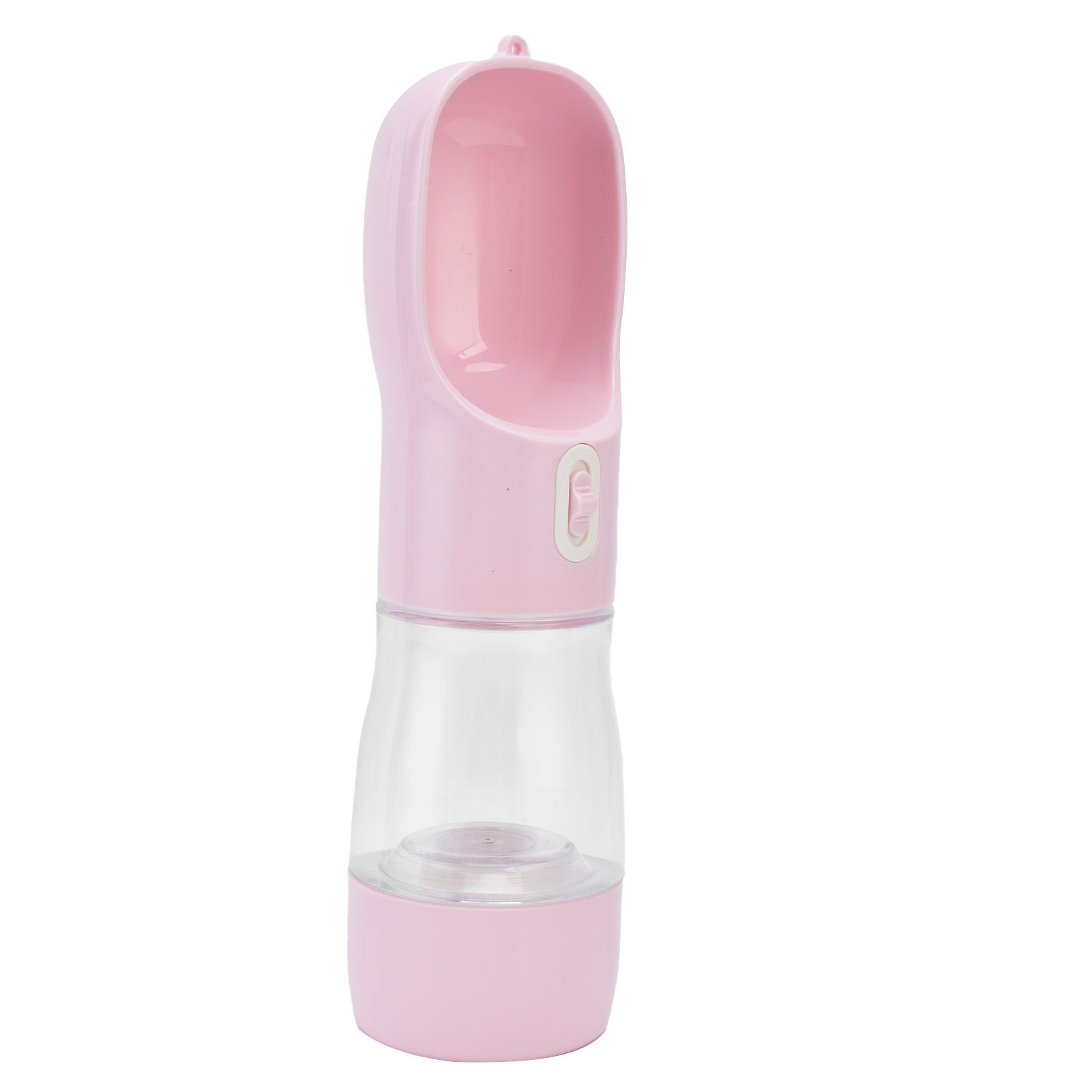 2 in 1 Pet Water Bottle Portable Anti Leakage Dog Food Bottler for Outdoor TravelingPink - Image 3