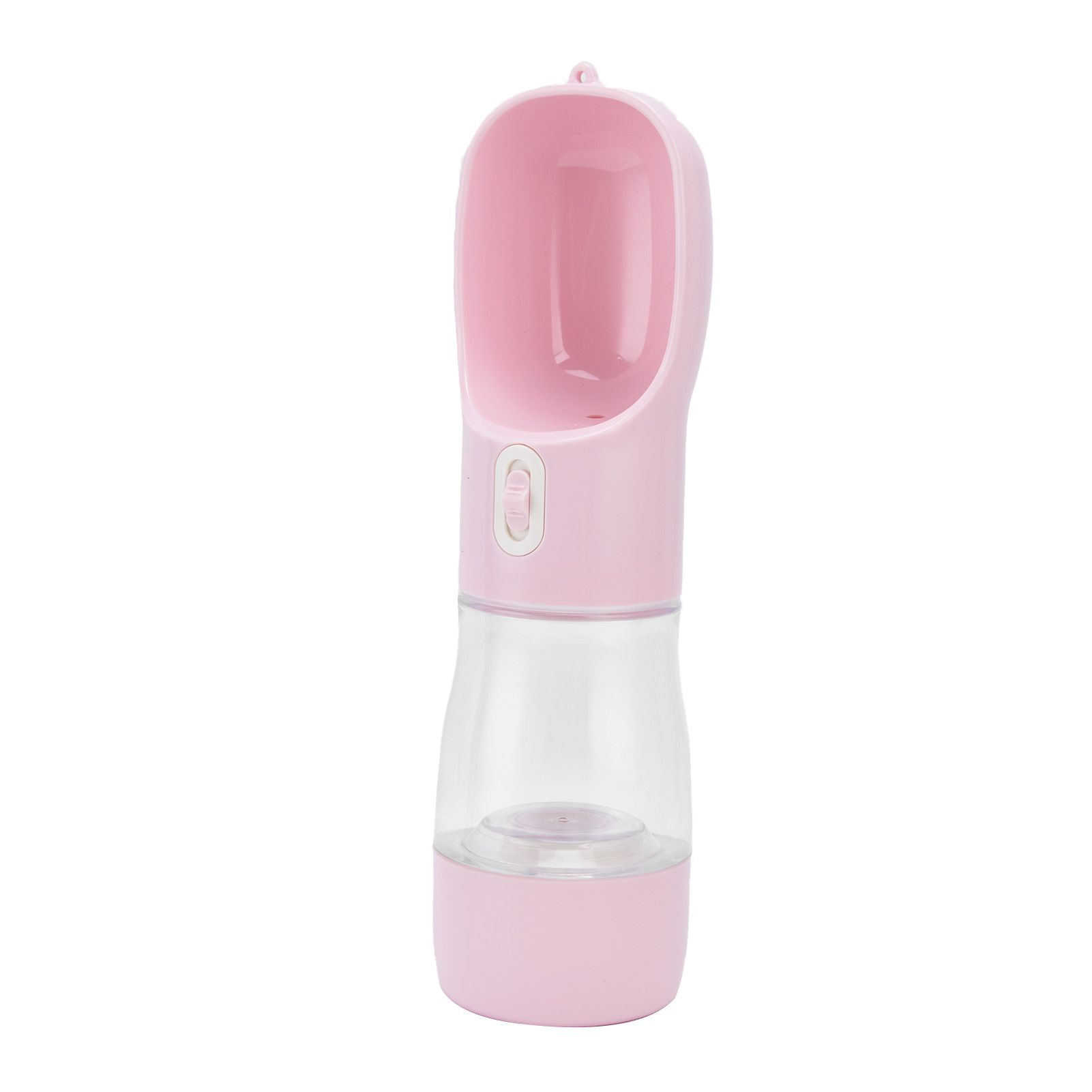 2 in 1 Pet Water Bottle Portable Anti Leakage Dog Food Bottler for Outdoor TravelingPink - Image 5