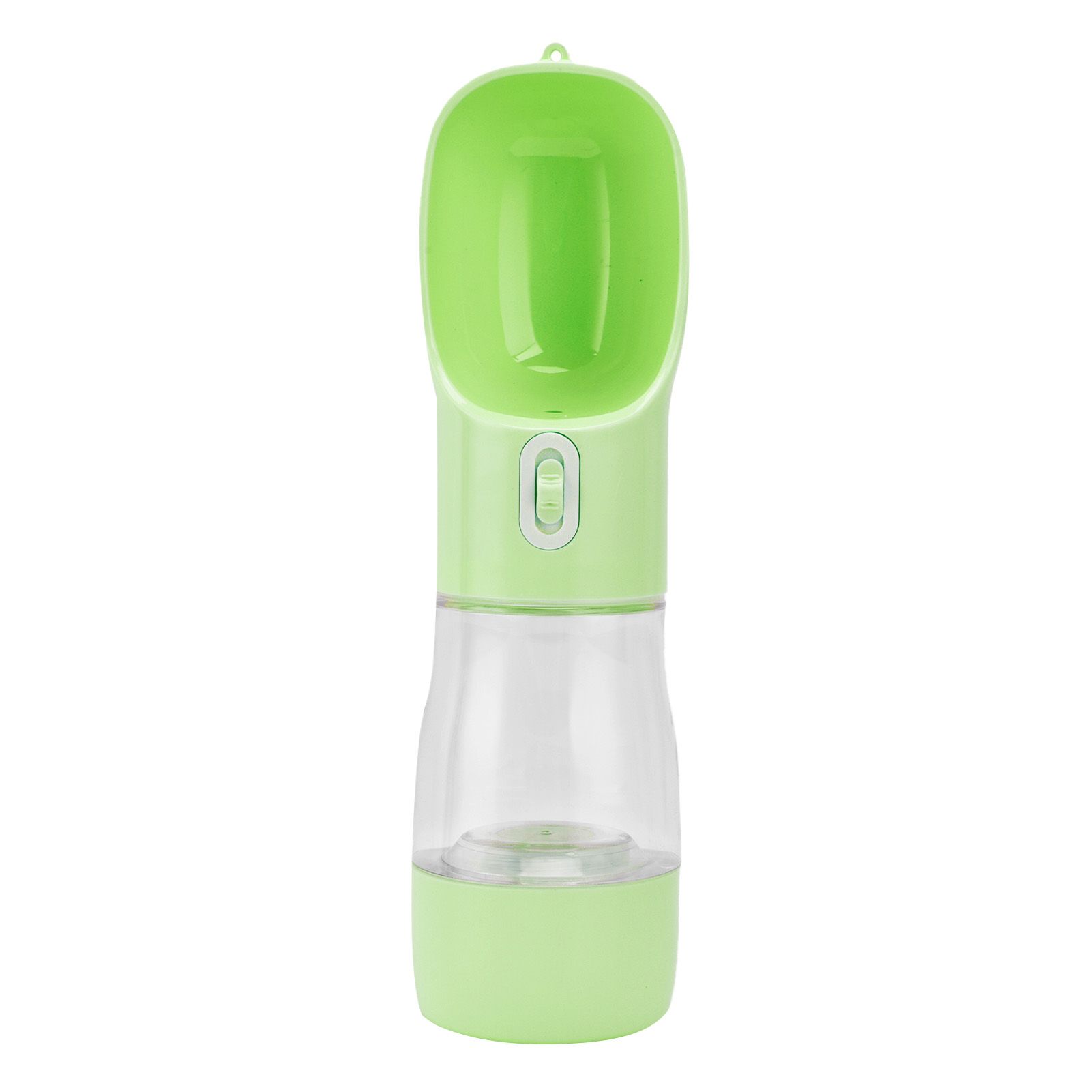 2 in 1 Pet Water Bottle Portable Anti Leakage Dog Food Bottler for Outdoor TravelingGreen - Image 2