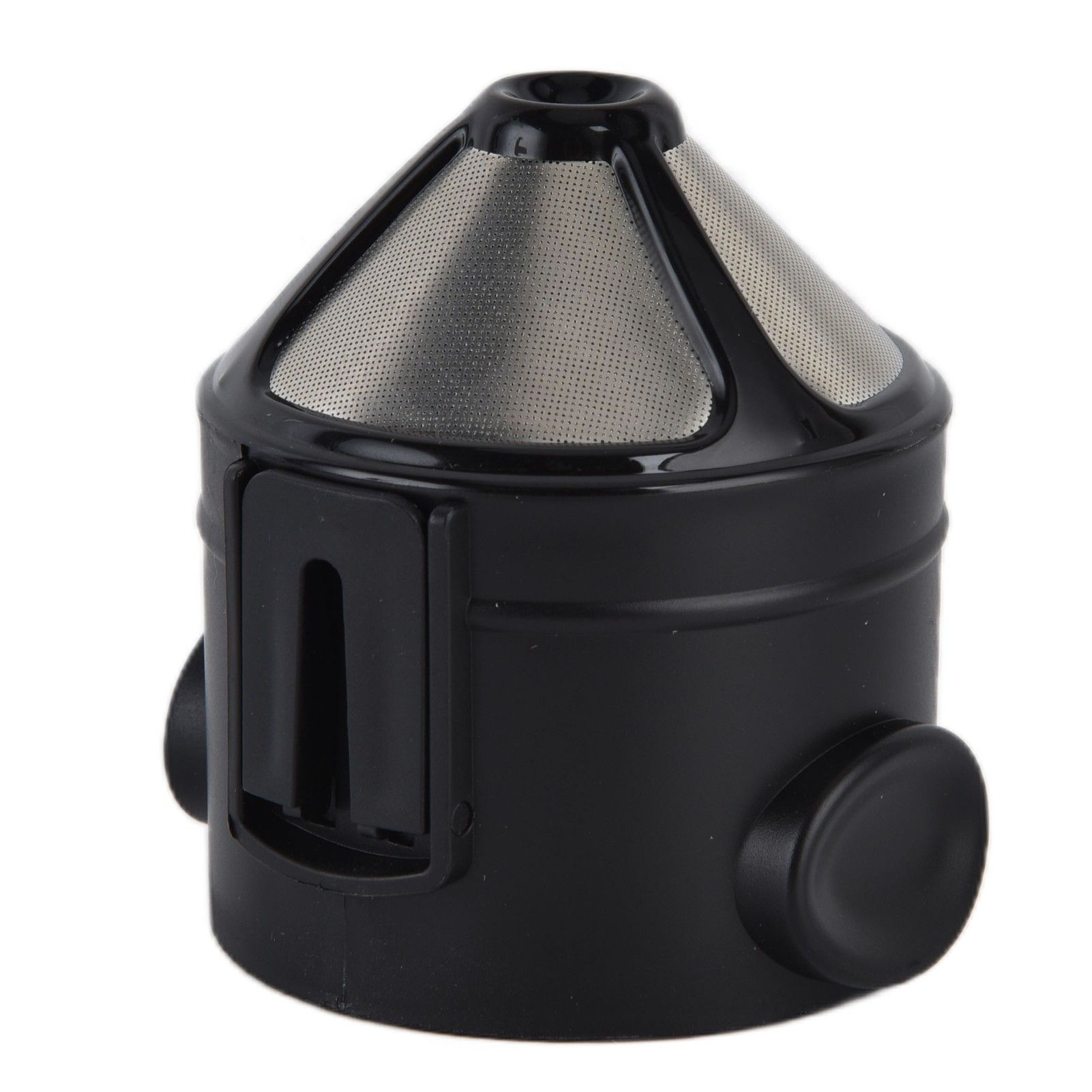 Pour Over Coffee Maker Portable Reusable Stainless Steel Coffee Filter with Double Mesh Liner - Image 2