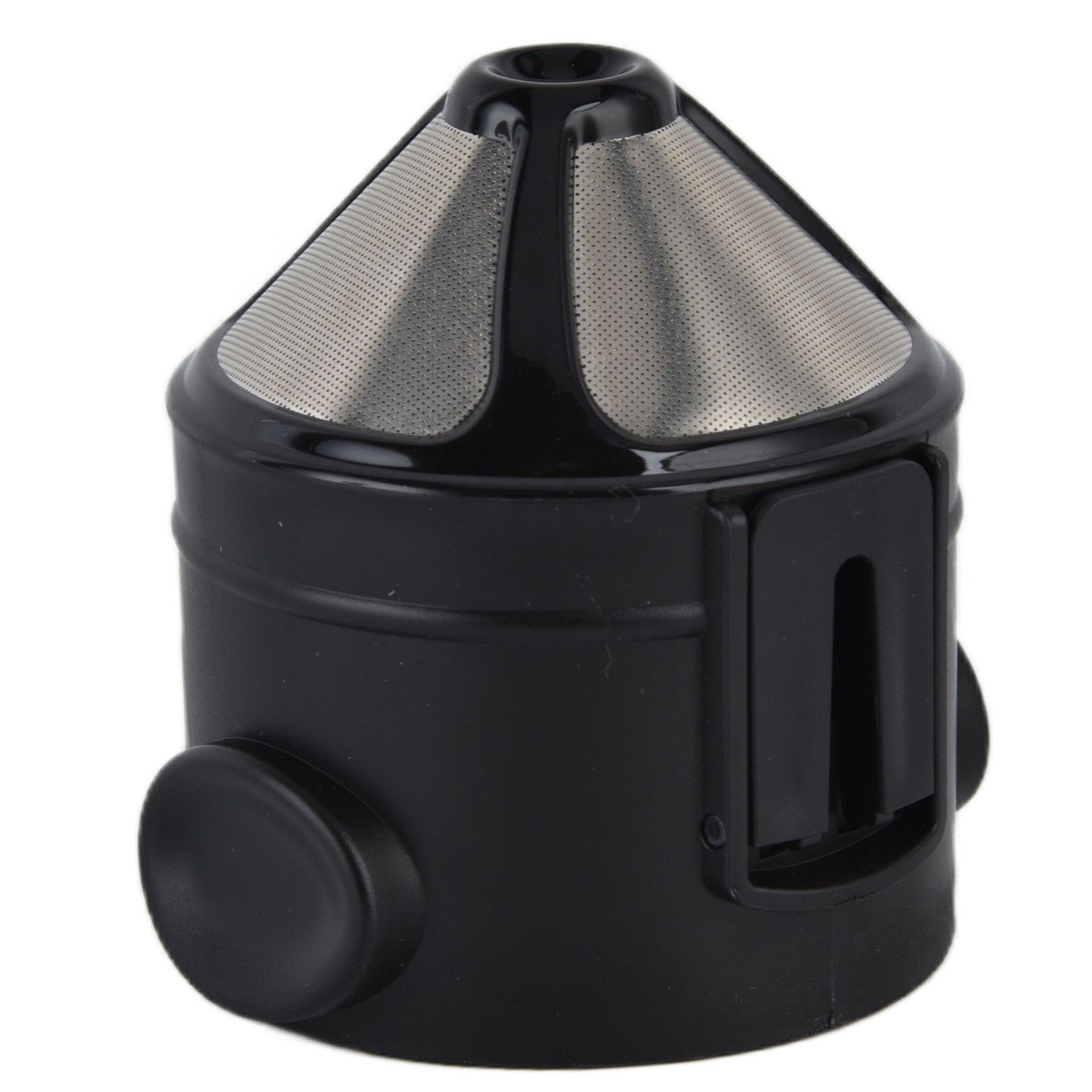 Pour Over Coffee Maker Portable Reusable Stainless Steel Coffee Filter with Double Mesh Liner - Image 3