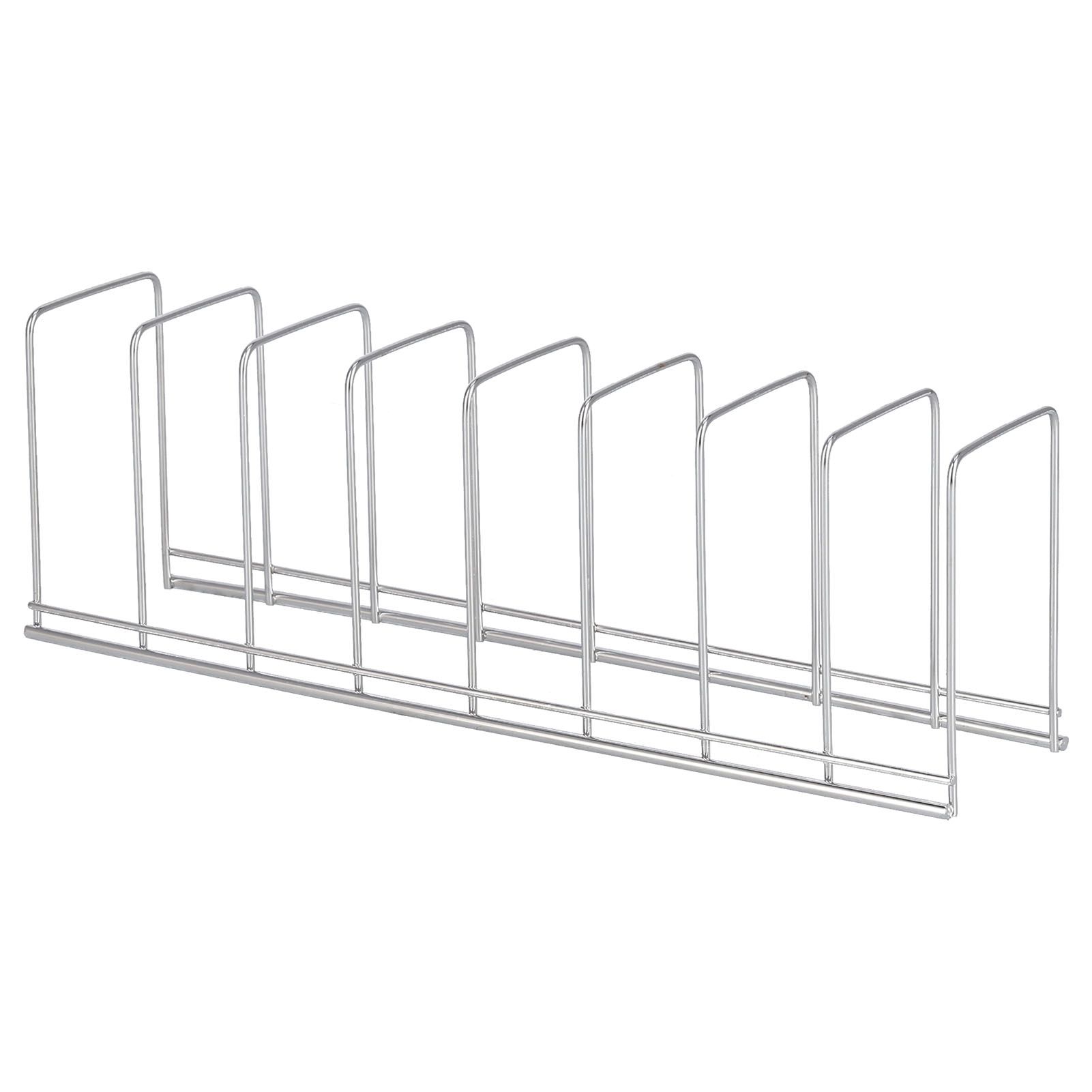 Kitchen Organizer Rack Multiple Use Dish Drying Rack for Plates Baking Pan Pot Pans - Image 1