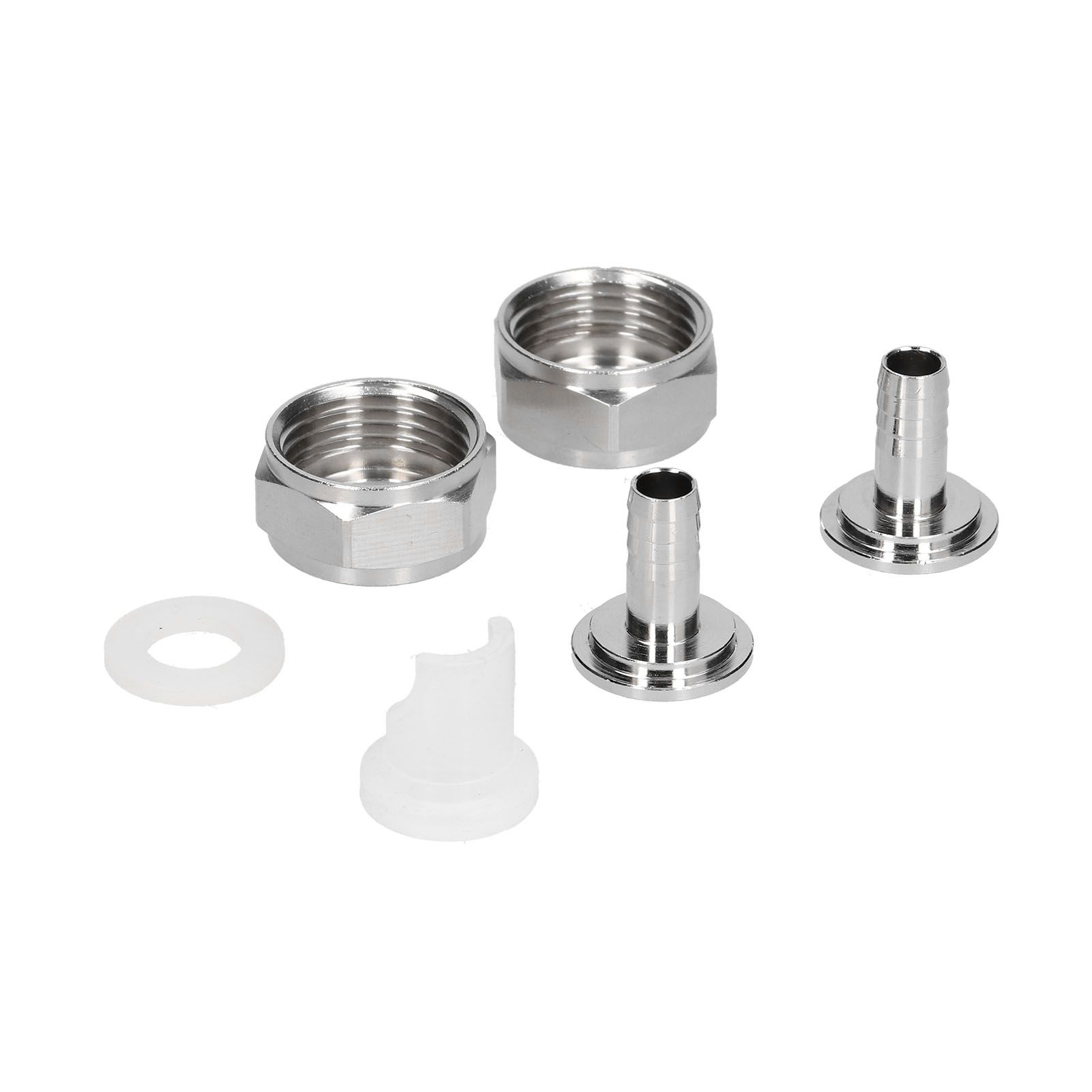 Stainless Steel Beer Keg Coupler Connector Fitting Beer Line Connector Kit for Brewing Equipment - Image 5