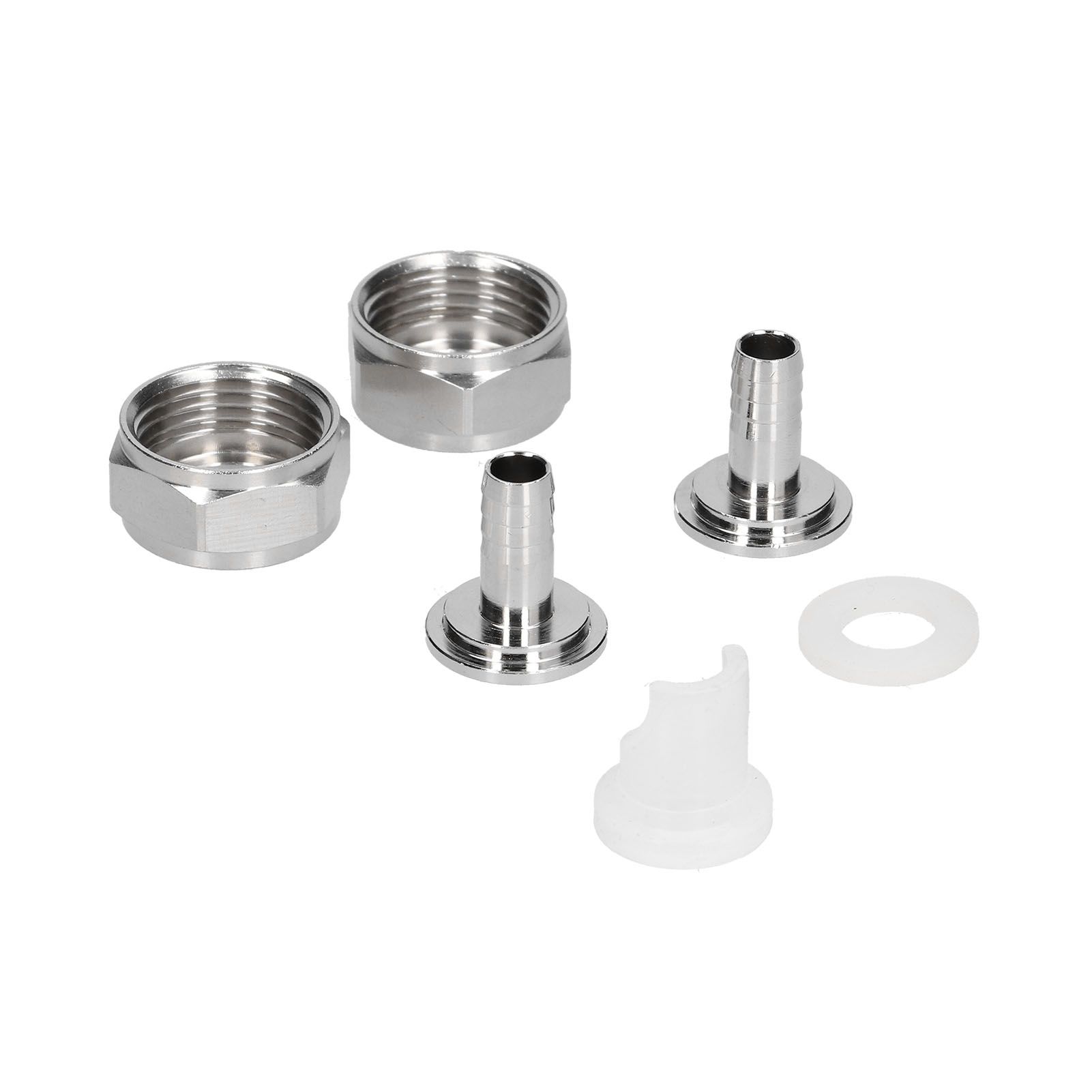 Stainless Steel Beer Keg Coupler Connector Fitting Beer Line Connector Kit for Brewing Equipment - Image 6