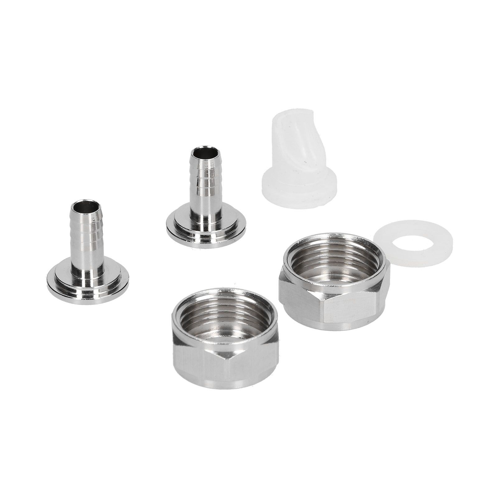 Stainless Steel Beer Keg Coupler Connector Fitting Beer Line Connector Kit for Brewing Equipment - Image 8