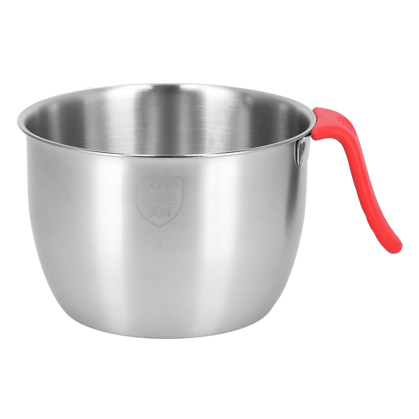 Stainless Steel Mixing Bowl with Handle Non Slip Deepen Splashproof Egg Whisking Bowl for Salad Serving2800ML - Image 1