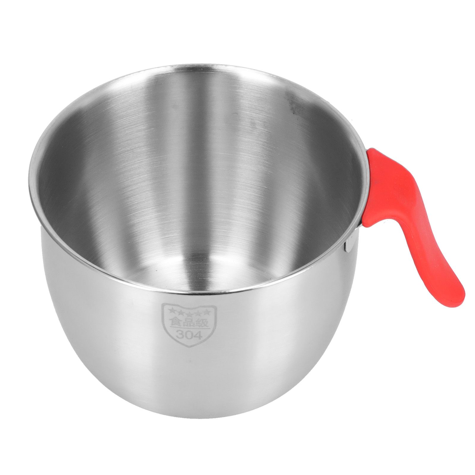 Stainless Steel Mixing Bowl with Handle Non Slip Deepen Splashproof Egg Whisking Bowl for Salad Serving2800ML - Image 7
