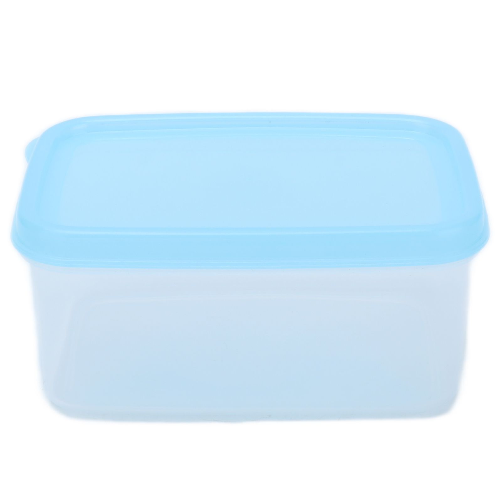 5Pcs Small Food Container Blue Heat Resistant Reusable Mini Airtight Multifunctional Food Box - Image 1