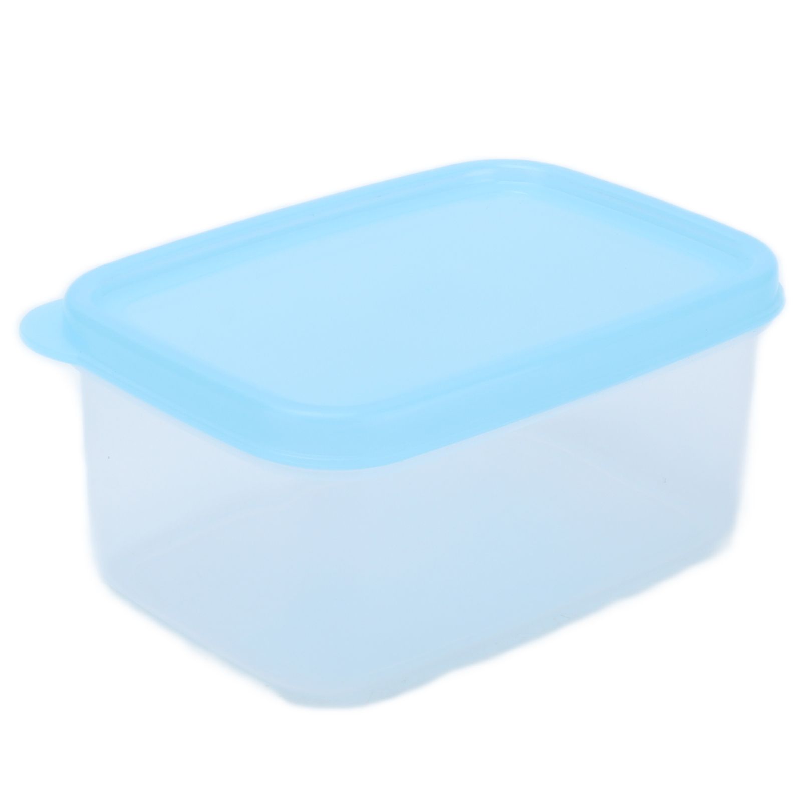 5Pcs Small Food Container Blue Heat Resistant Reusable Mini Airtight Multifunctional Food Box - Image 4