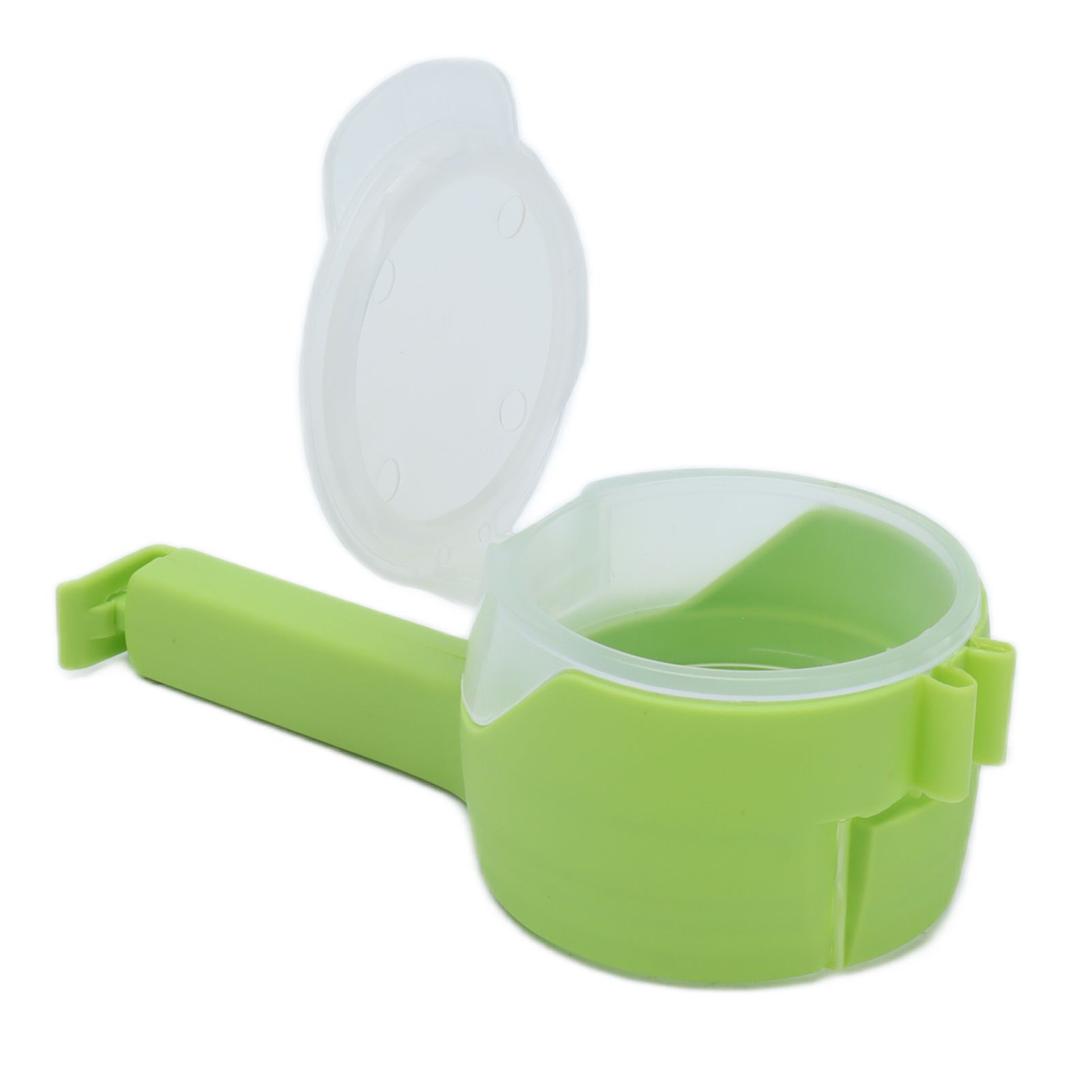 Food Storage Bag Seal Clips Plastic Non Toxic Sealing Clips with Pour Spout for Kitchen Food Organization - Image 8