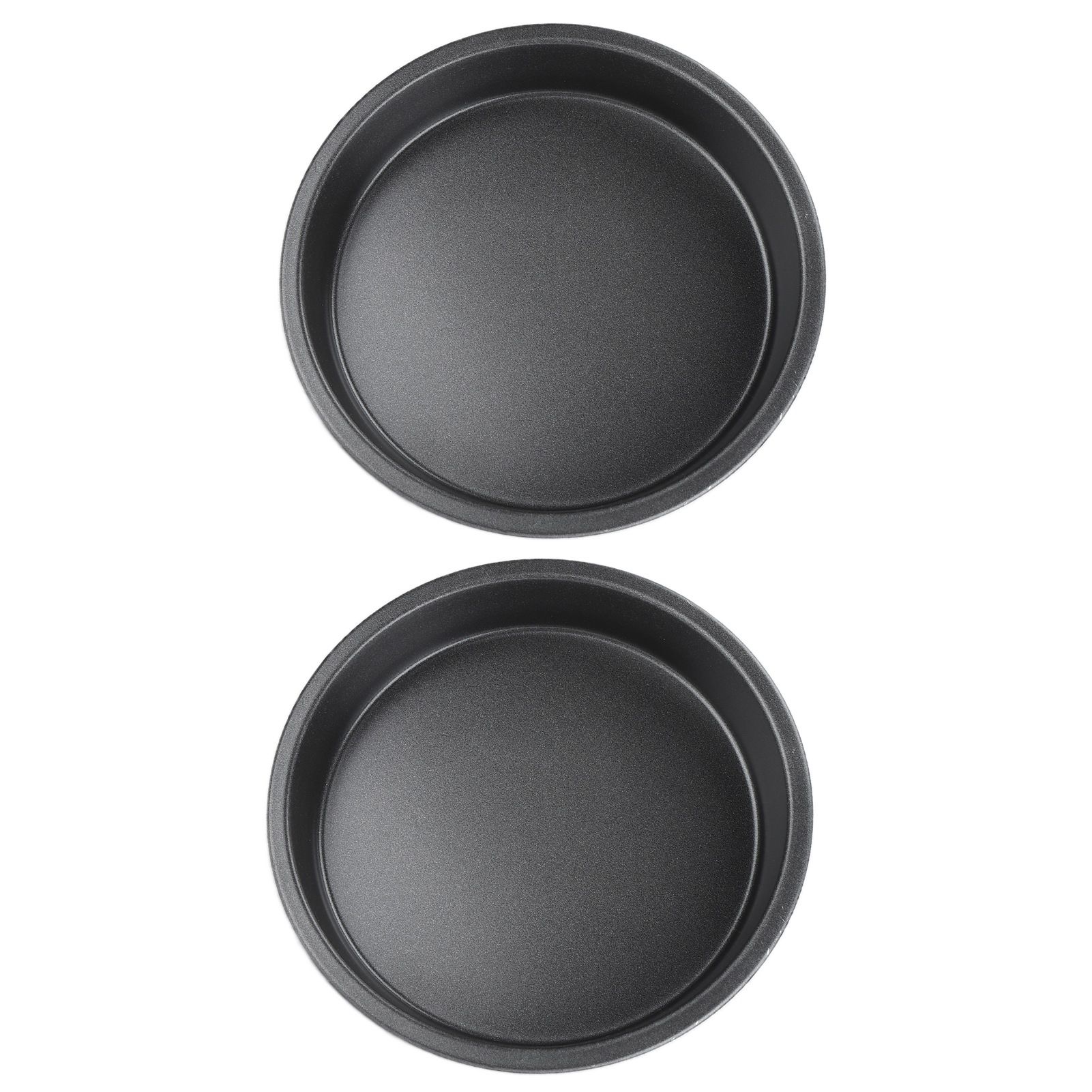 2Pcs Non Stick Pizza Pan Deep Thickened Carbon Steel Baking Pan for Kitchen Bakery6in - Image 8