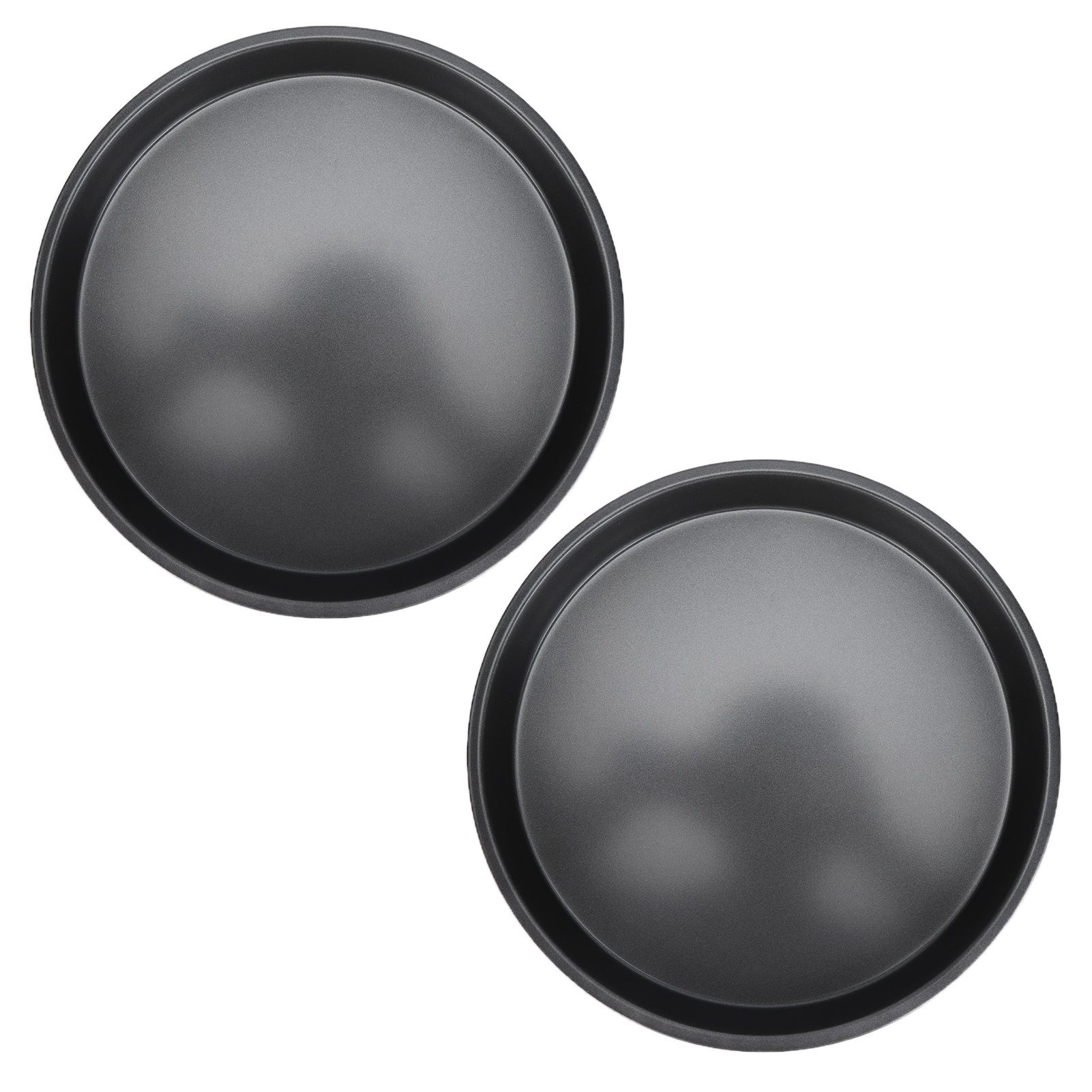 2Pcs Non Stick Pizza Pan Deep Thickened Carbon Steel Baking Pan for Kitchen Bakery12in - Image 8