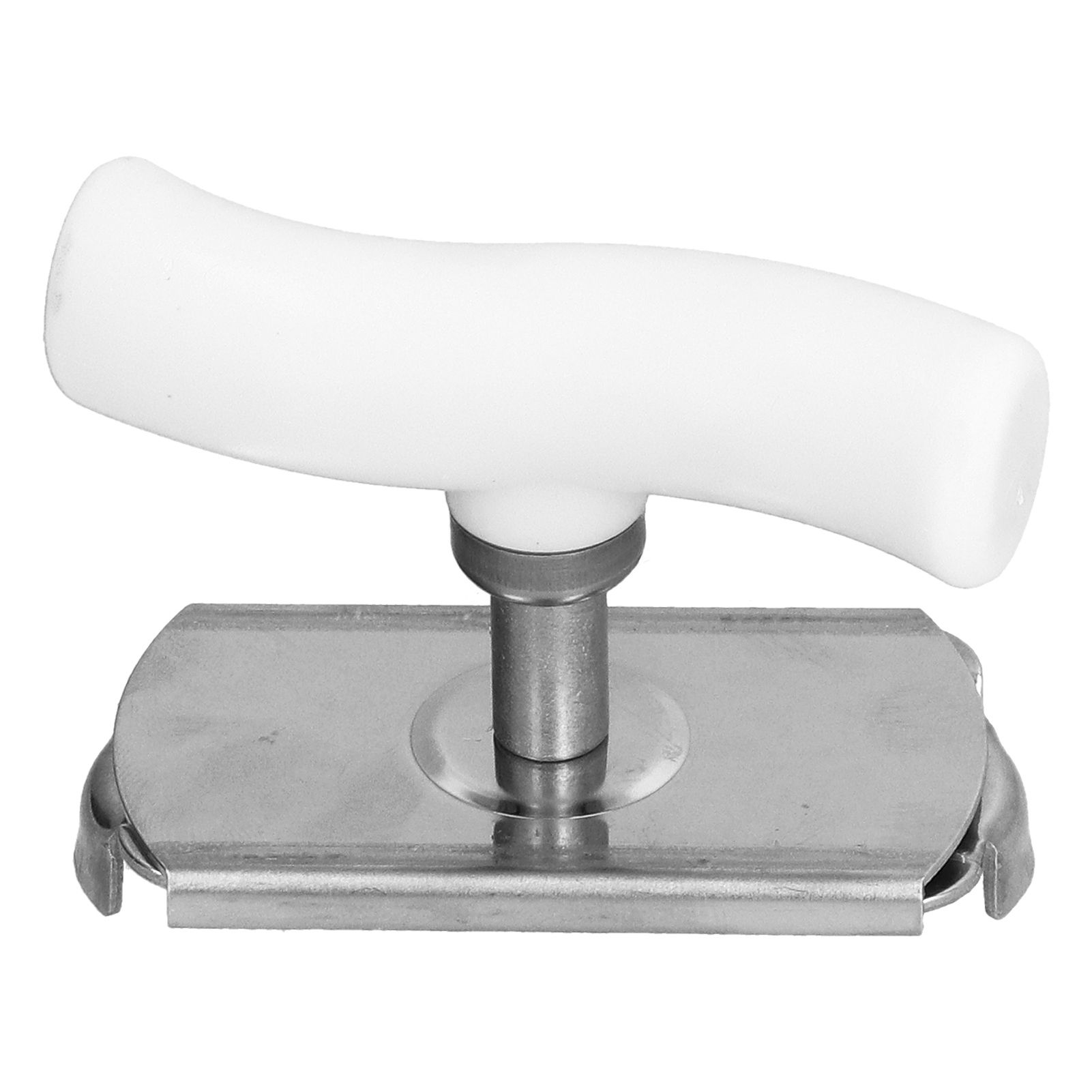 Stainless Steel Can Opener Portable Manual Bottle Opener with Ergonomic Handle Convenient to Use for KitchenWhite - Image 2