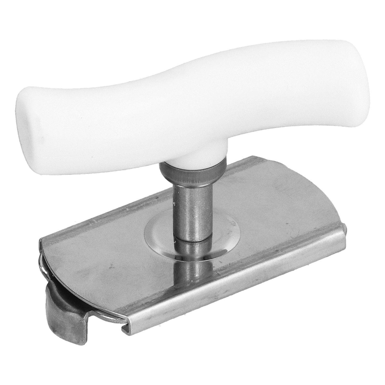 Stainless Steel Can Opener Portable Manual Bottle Opener with Ergonomic Handle Convenient to Use for KitchenWhite - Image 6